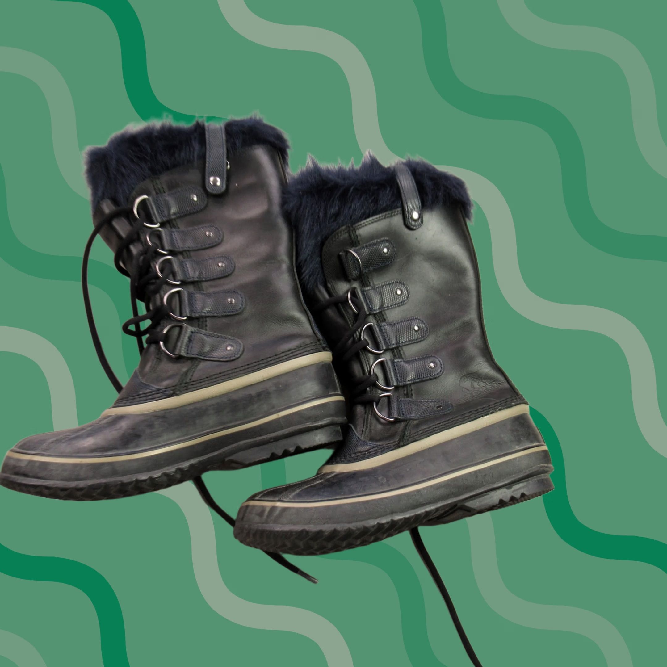 Sorel Navy and Black Insulated Winter Boots Size 9 Sorel Tofino II Boots - Women main image 2
