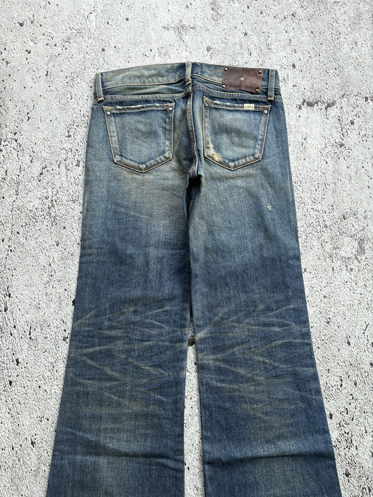 Tornado Mart 2000's vintage Stooge japane flare jeans Size US 29 - 5 Thumbnail