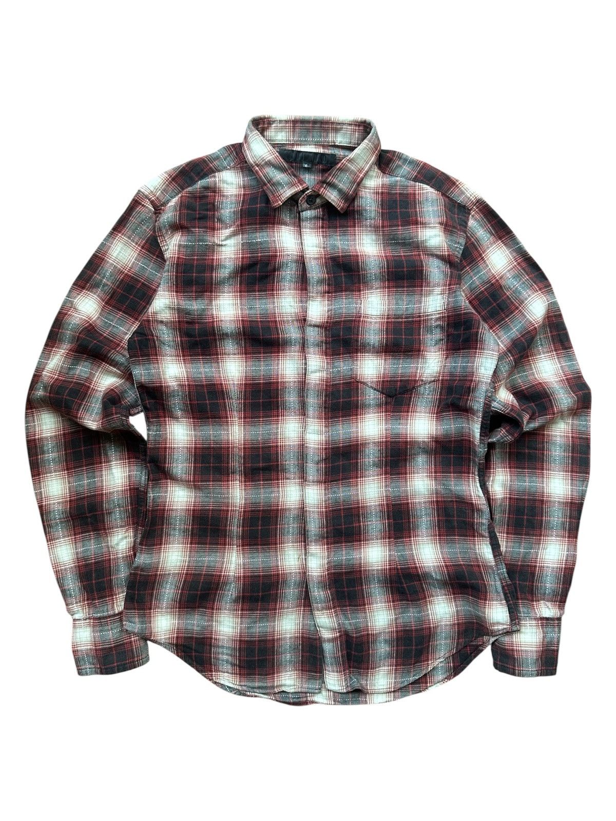 Tornado Mart ✋Vintage🤚 plaid flannel tornado mart longsleeve shirt mud Size US S / EU 44-46 / 1 - 1 Thumbnail