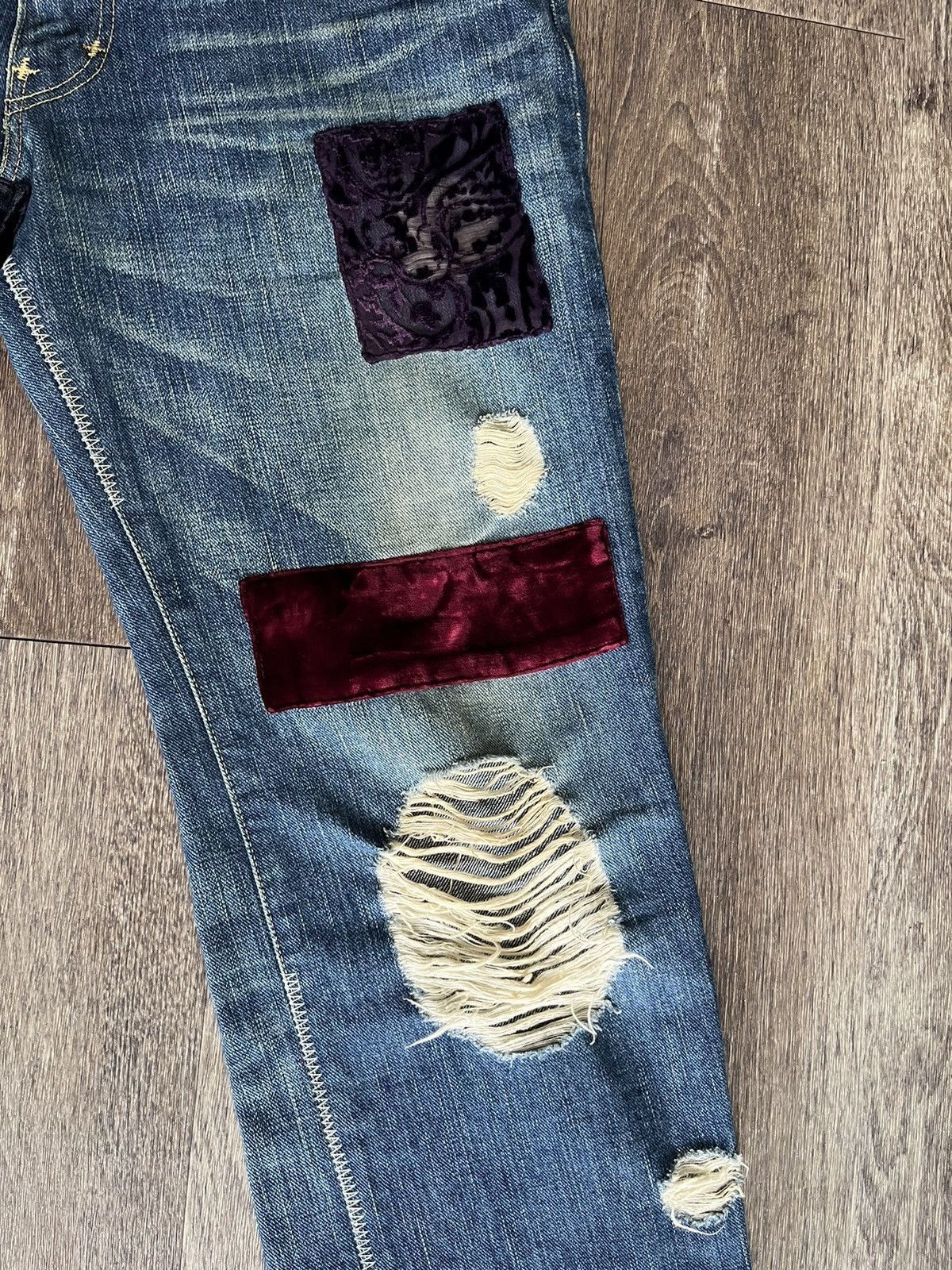 Number (N)ine Number Nine AW03 Touch Me I'm Sick Runway Denim Size US 30 / EU 46 - 8 Thumbnail