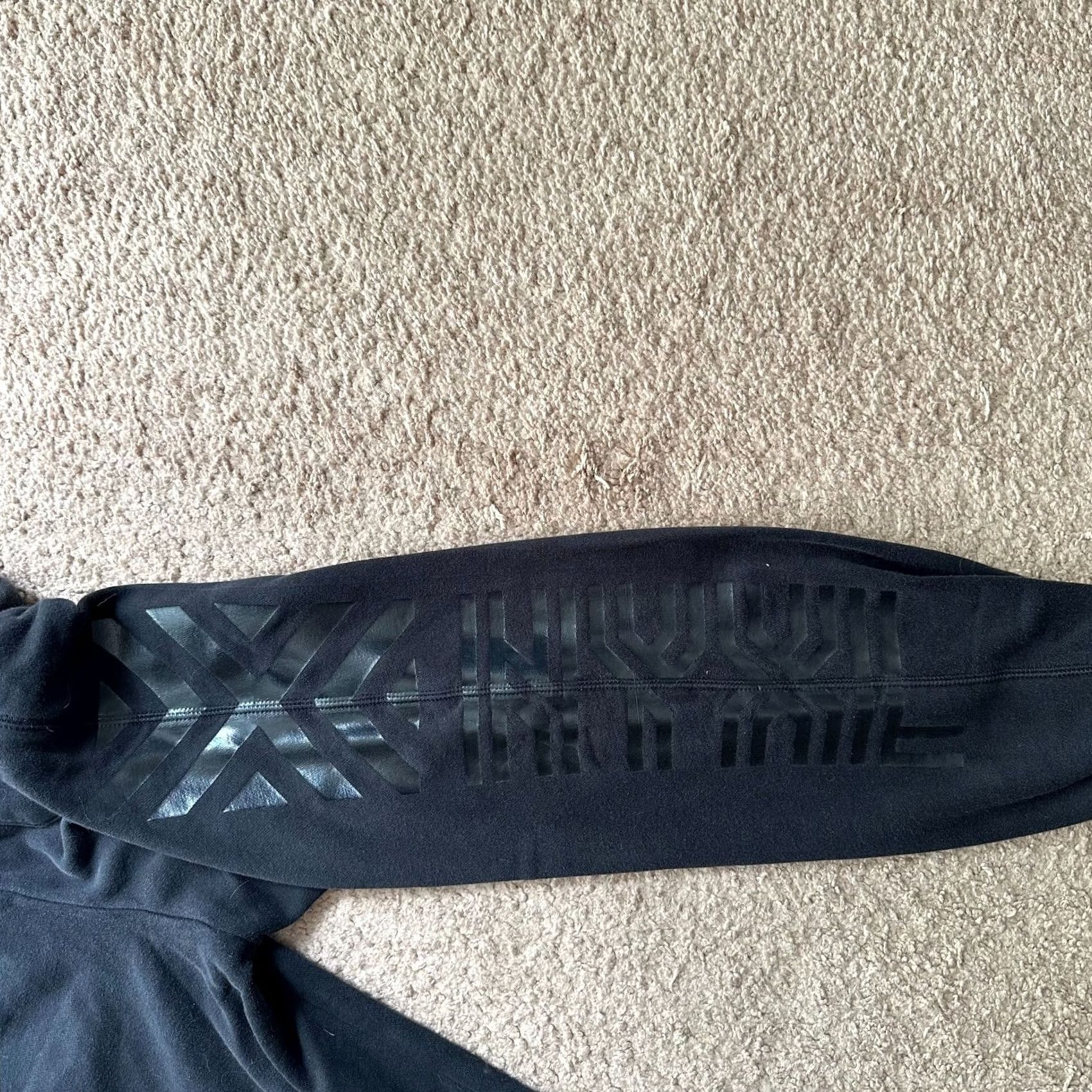 Champion Champion Sweatpants Mens Small Black Tapered Leg Elastic Waist Mid Rise Size US 29 - 5 Thumbnail