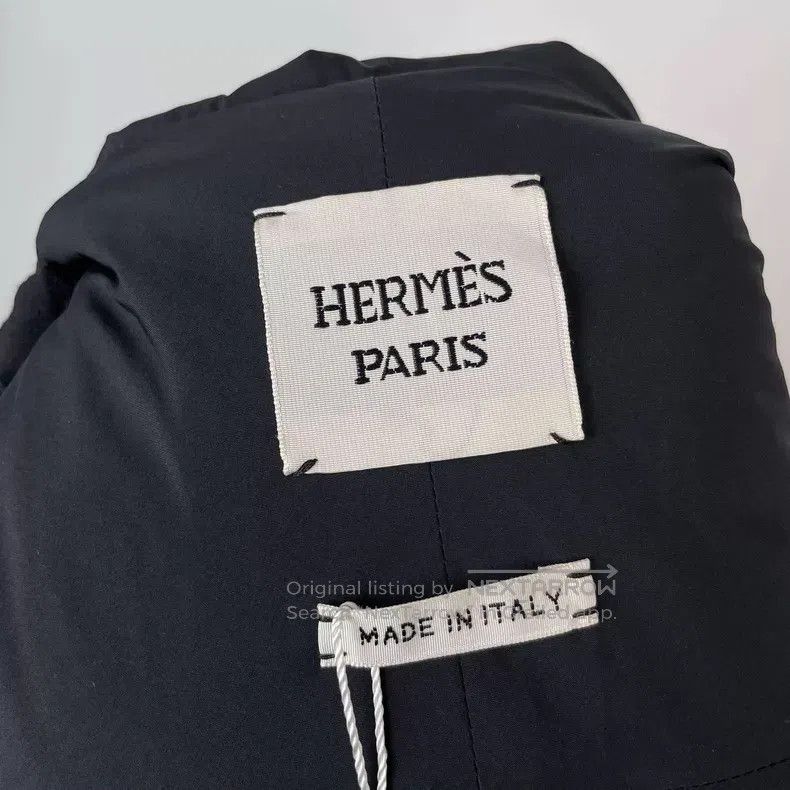 Hermes Hermes Cotton Jacket, Black Size XS / US 0-2 / IT 36-38 - 4 Thumbnail