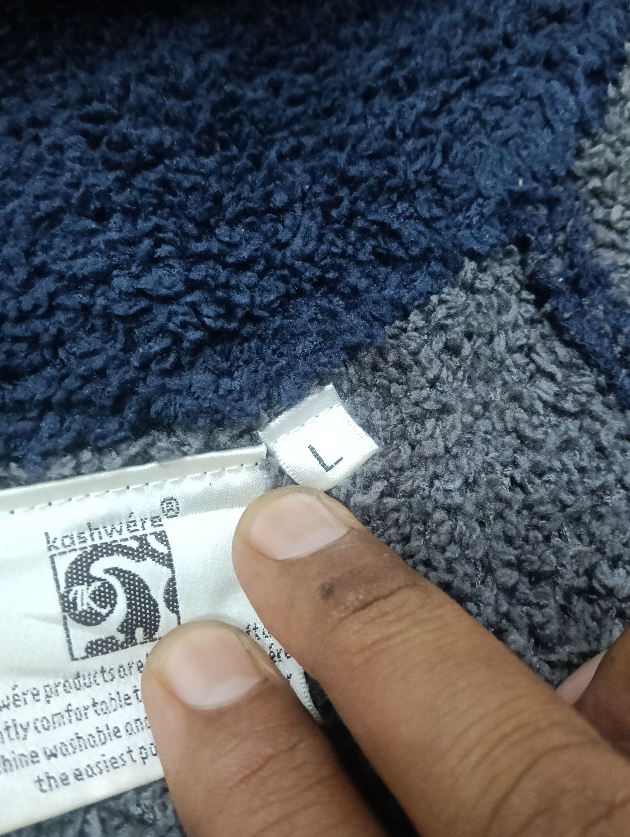 Beauty Beast × Errolson Hugh × Japanese Brand Vintage Kashwere Like Fleece Size US L / EU 52-54 / 3 - 8 Thumbnail