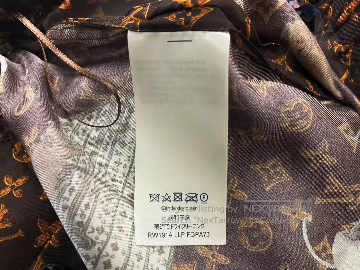 Louis Vuitton Louis Vuitton Monogram Cat Print Silk Shorts. Size 37" - 3 Thumbnail