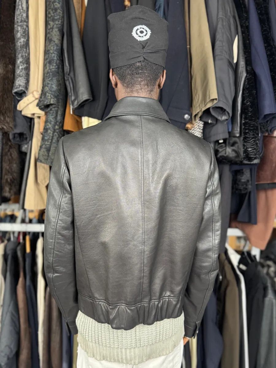 Yves Saint Laurent 2000s Yves Saint Laurent Black Leather Premium Jacket Size US M / EU 48-50 / 2 - 3 Thumbnail
