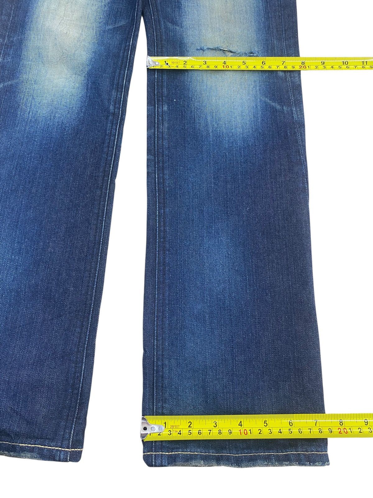 Japanese Brand Japanese Brand Light Faded Wash Style Straight Cut Jeans Size US 28 / EU 44 - 8 Thumbnail