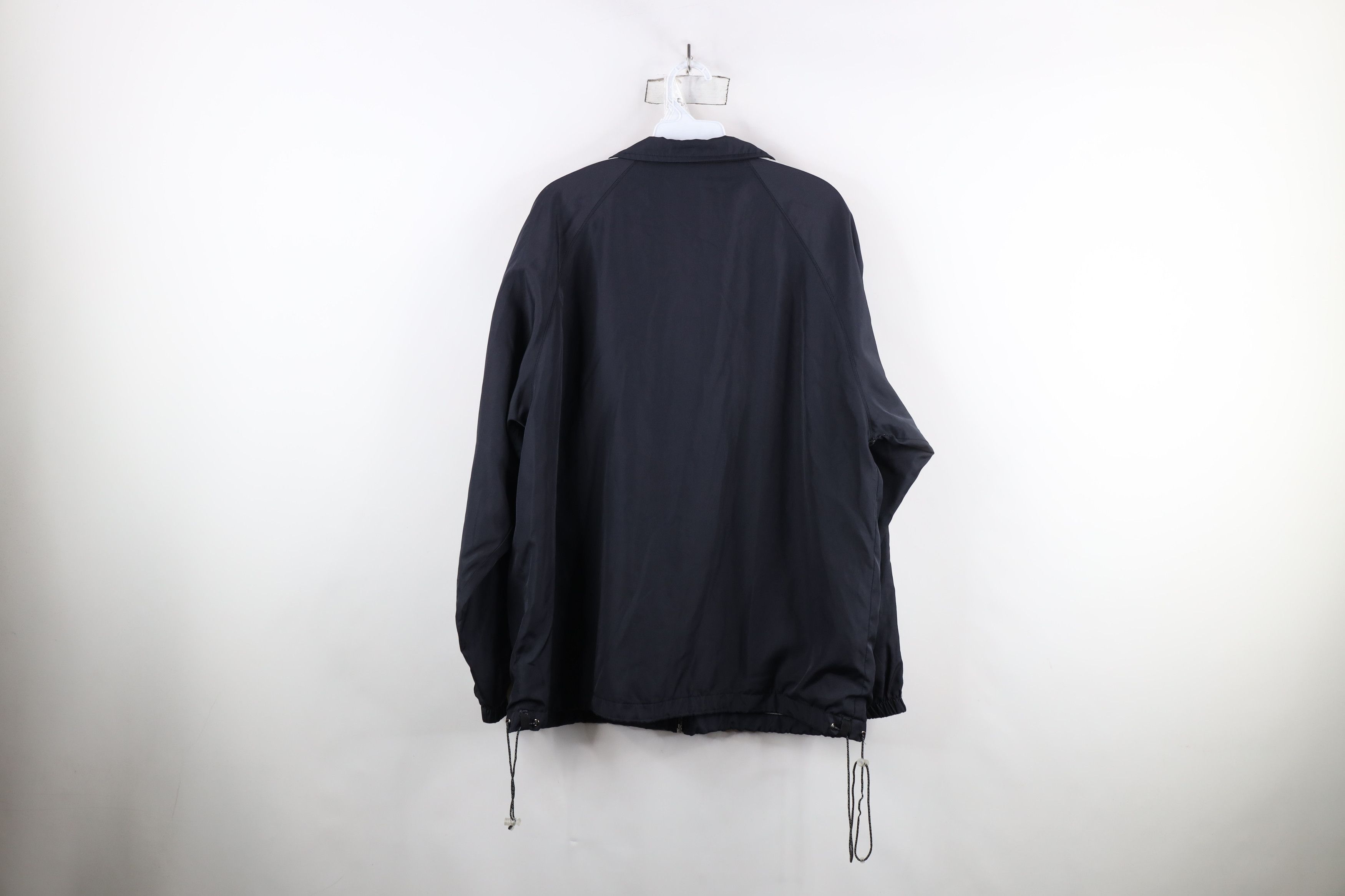 Champion × Vintage Vintage 90s Champion Lined Windbreaker Bomber Jacket Black Size US M / EU 48-50 / 2 - 13 Thumbnail