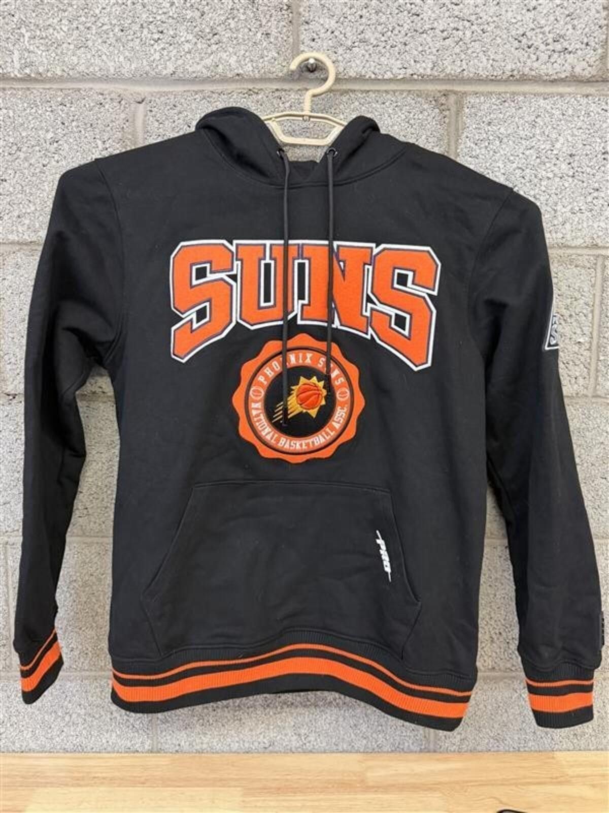 NBA Phoenix Suns Black Hoodie Sweatshirt with Logo and Team Name Size US M / EU 48-50 / 2 - 1 Thumbnail