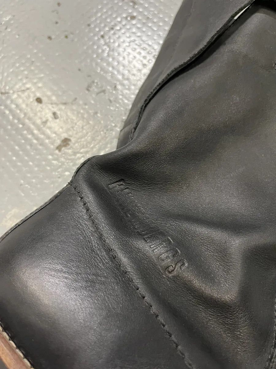Dirk Bikkembergs 2000s Dirk Bikkembergs Black Ankle Leather Boots Size US 8 / IT 38 - 8 Thumbnail