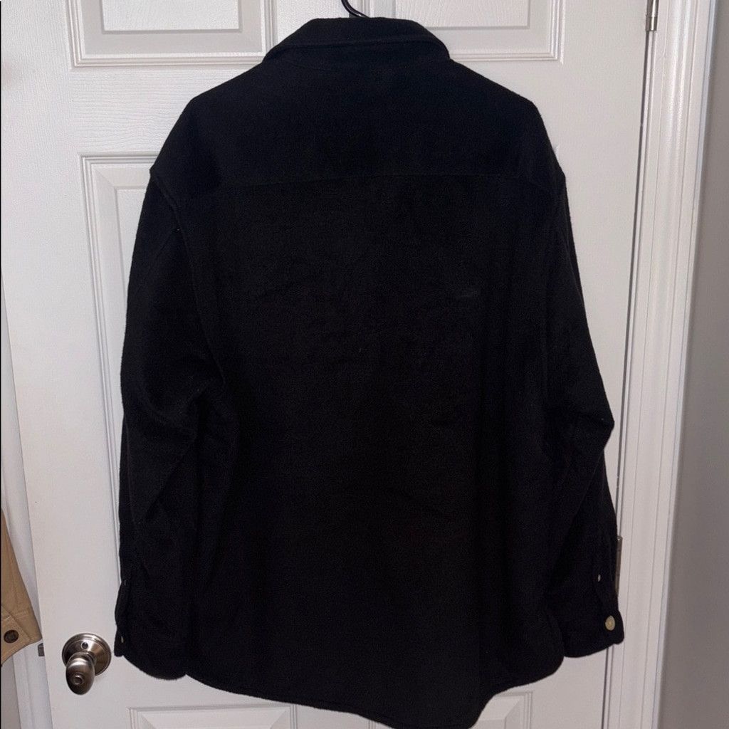 Allsaints All Saints Men’s Black Peacoat NWOT Sz XXL Size US XXL / EU 58 / 5 - 7 Thumbnail