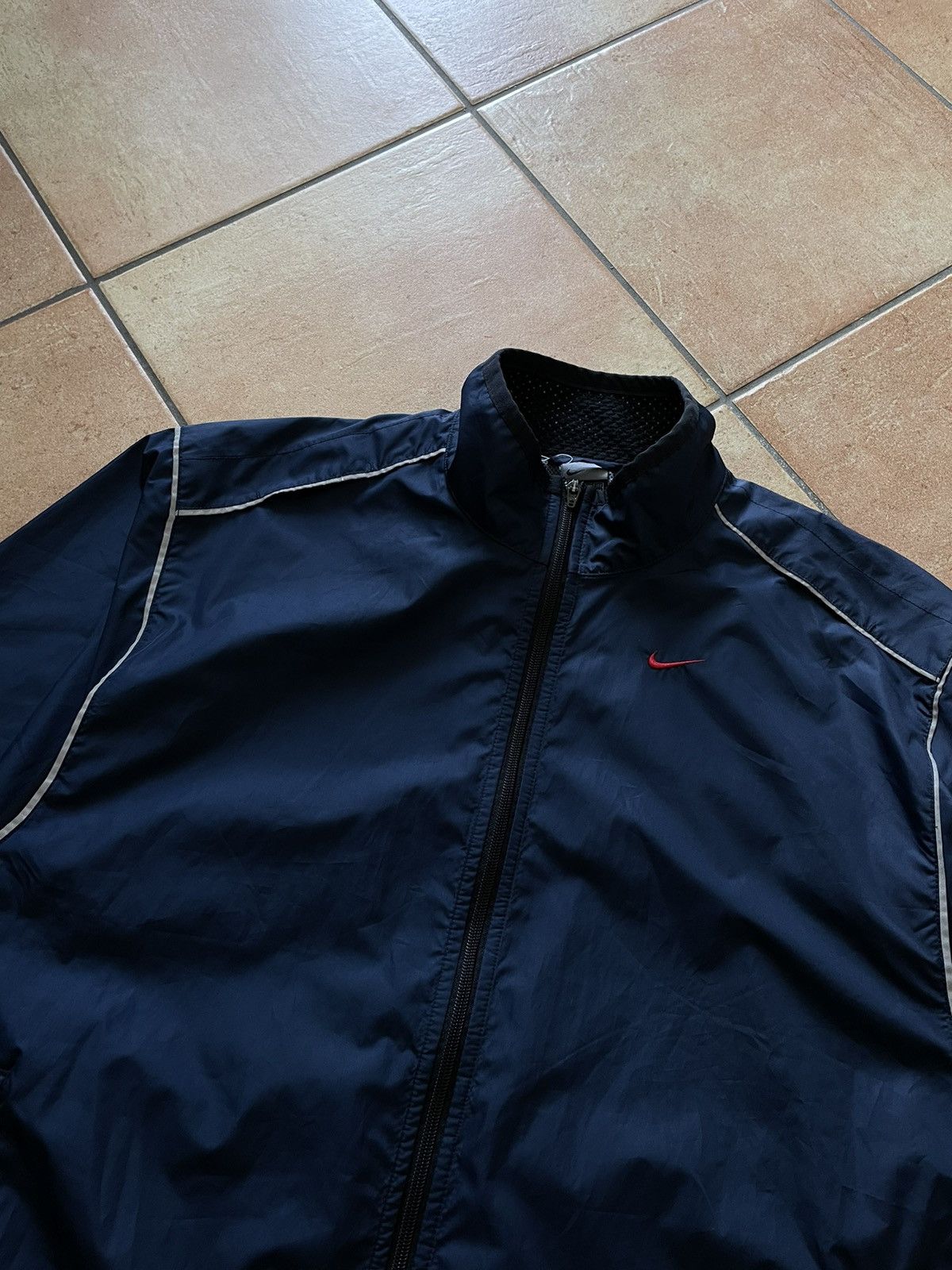 Nike × Vintage Nike Vintage Y2K Nylon Track Jacket Size US XL / EU 56 / 4 - 2 Thumbnail