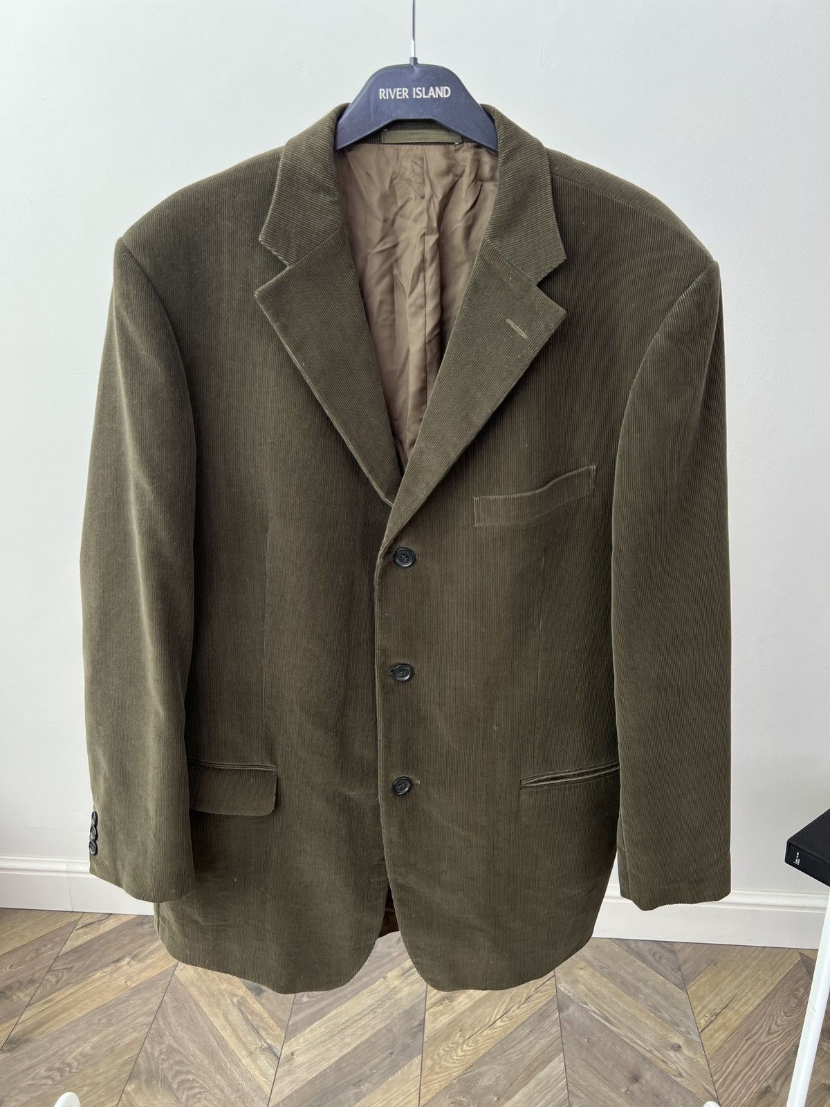 Ermenegildo Zegna Vintage Ermenegildo Zegna Fabric x Mientus Corduroy Blazer Size 54R - 1 Thumbnail