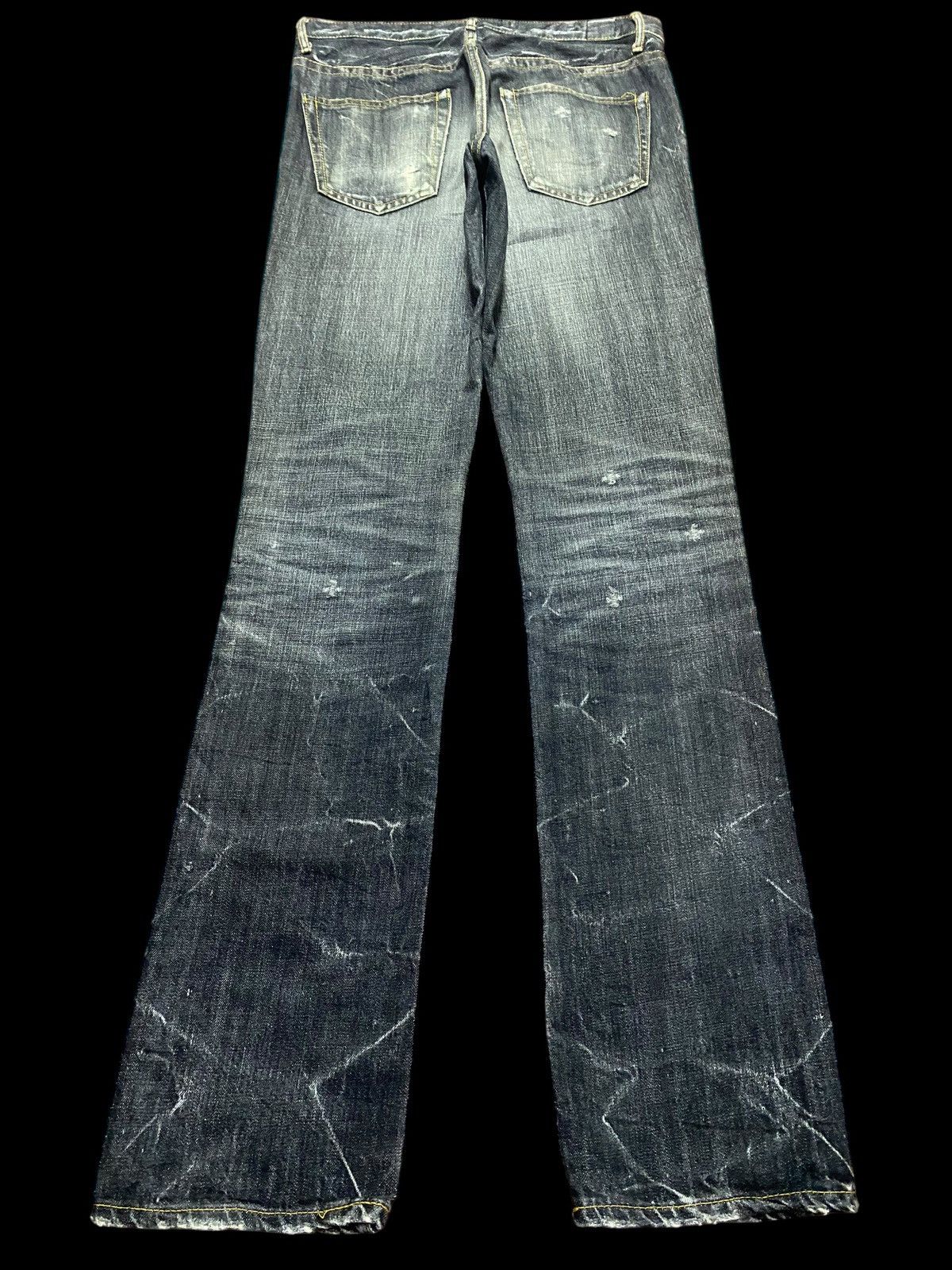 If Six Was Nine Vintage Blueway Denim Tears Thunder Jeans Size US 31 - 2 Thumbnail