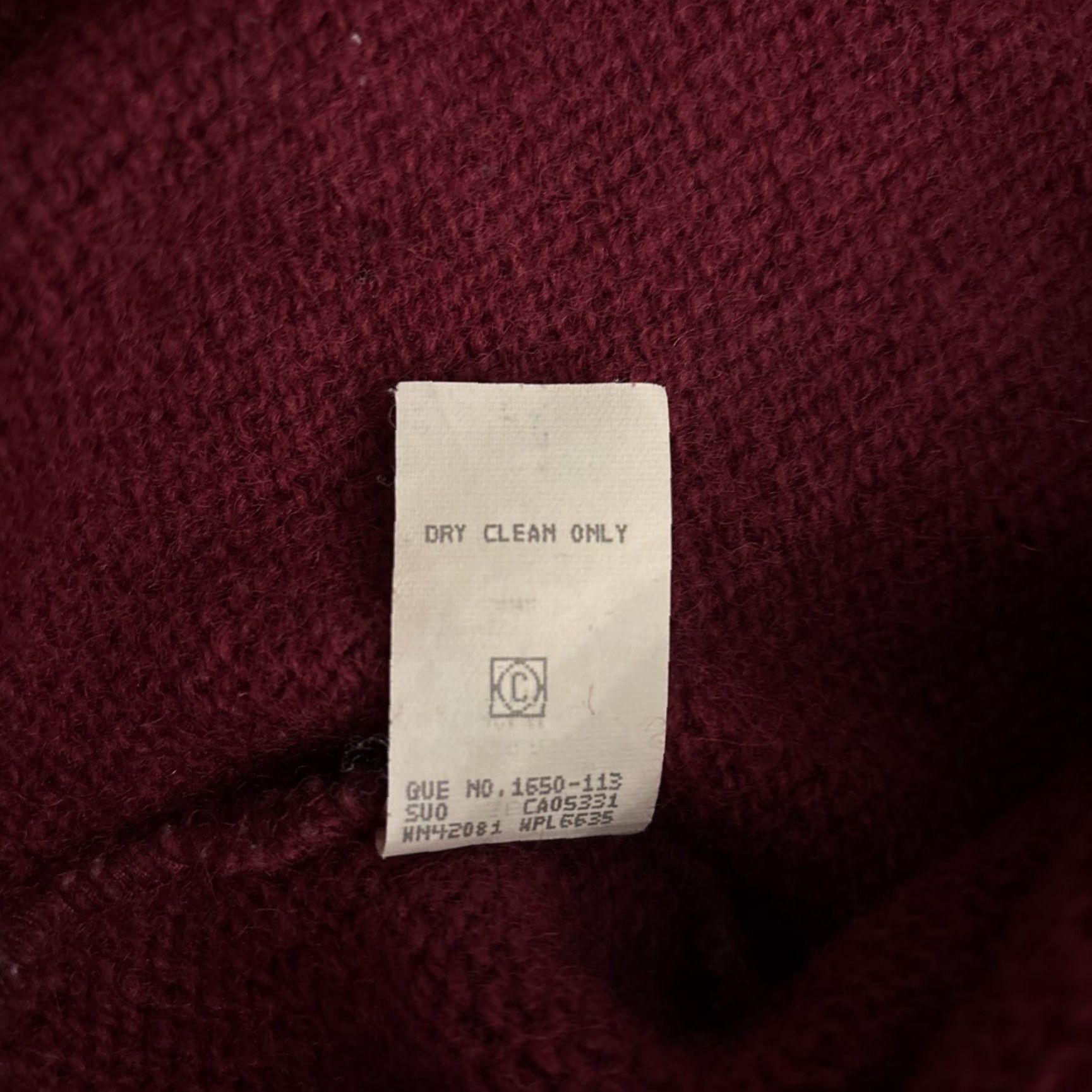 Vintage VINTAGE Woolrich Wool Blend Pullover Sweater Red Size L Mens Size US L / EU 52-54 / 3 - 5 Thumbnail