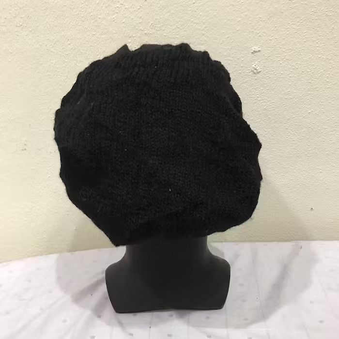 Japanese Brand × Vintage Japanese Brand Plain Beanie Hat Size ONE SIZE - 4 Thumbnail