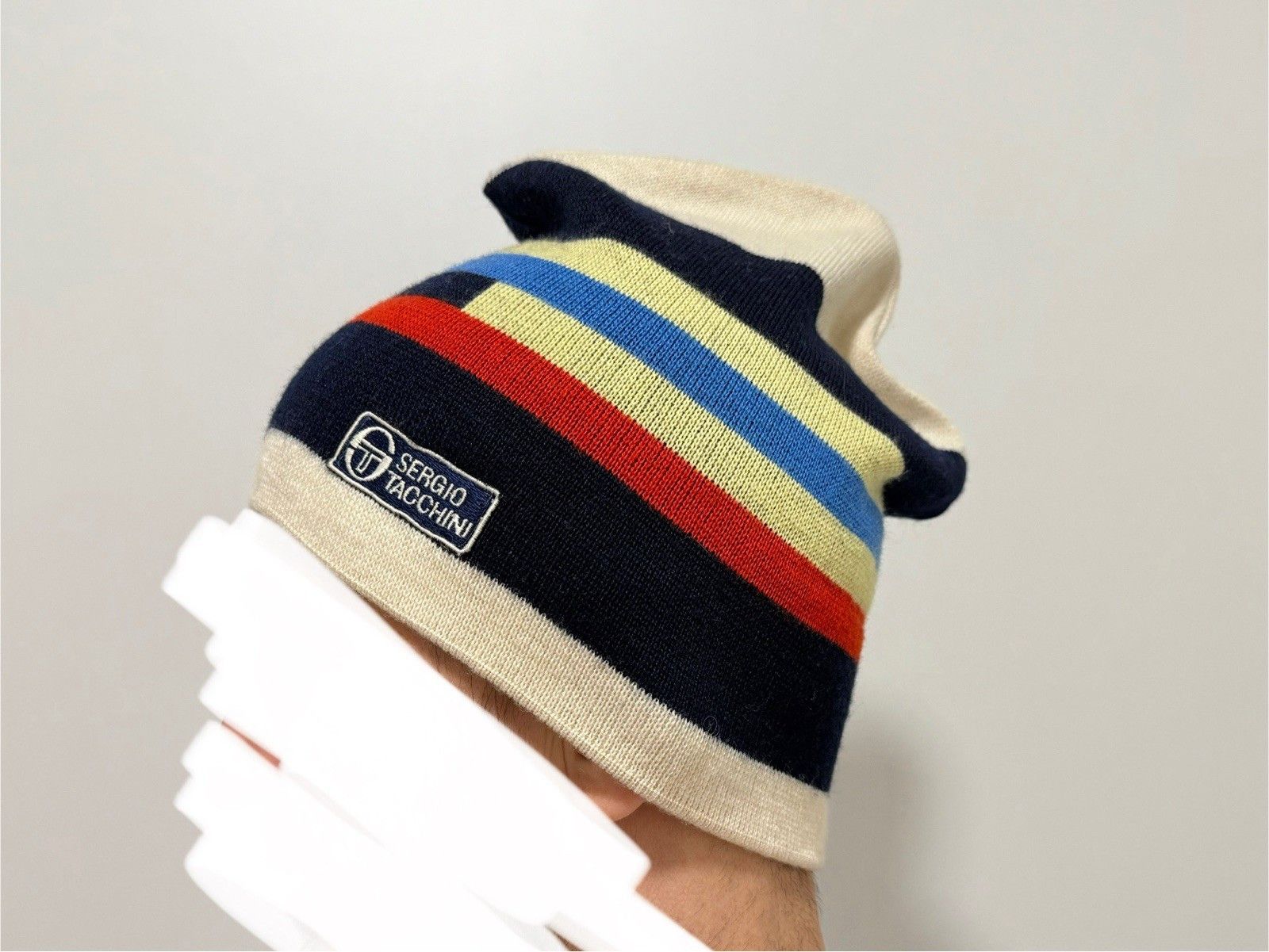 Sergio Tacchini DDP Sergio Tacchini Vintage Wool Ski Hat Size ONE SIZE - 3 Thumbnail