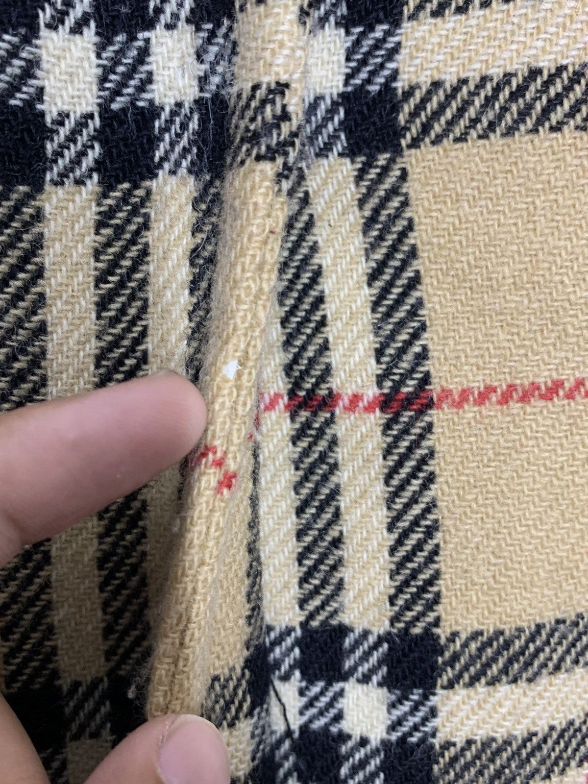 Burberry Vintage Bruberry Blue Label Japan Nova Check Wool Size US S / EU 44-46 / 1 - 7 Thumbnail