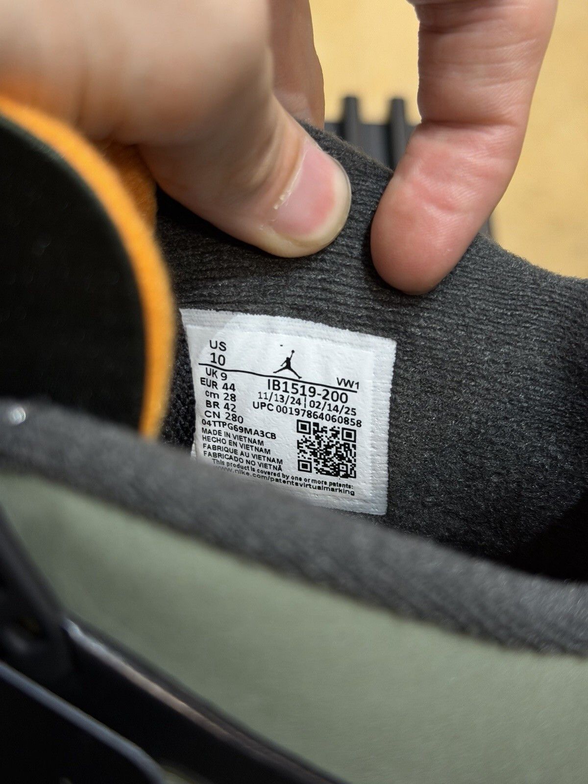 Jordan Brand Air Jordan 4 Undefeated 2025 Size 10 Men’s (IB1519 200) Size US 10 / EU 43 - 12 Thumbnail