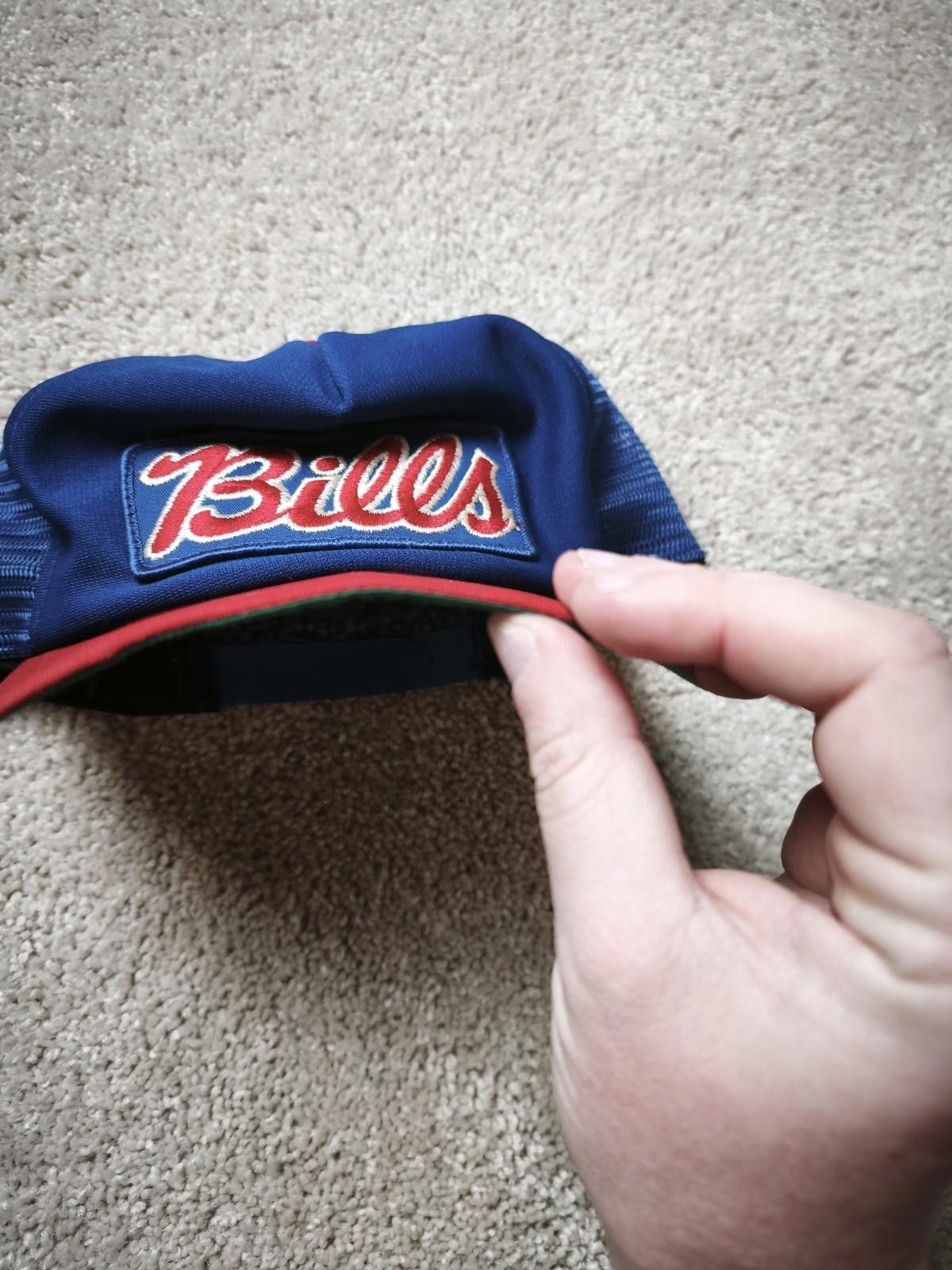 New Era Vintage New Era Buffalo Bills Patch Trucker Snapback Cap Hat Size ONE SIZE - 5 Thumbnail