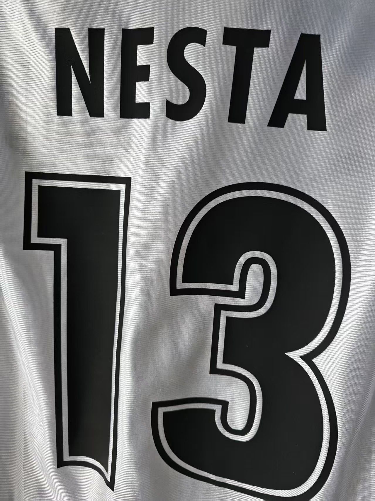 Other 1998 00 Lazio #13 Nesta Jersey Size US XL / EU 56 / 4 - 4 Thumbnail
