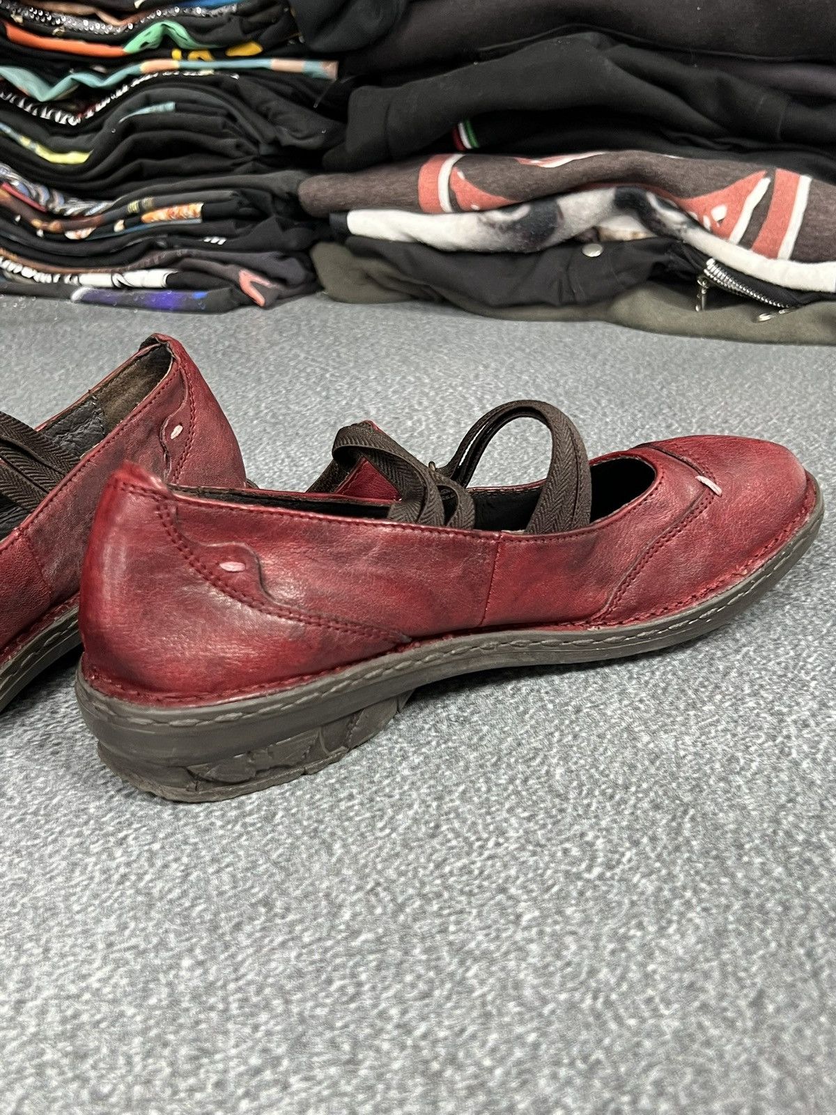 Puma Vintage Y2k Leather Ballet Flats Shoes Avant Garde Mary jane Size US 8.5 / IT 38.5 - 6 Thumbnail