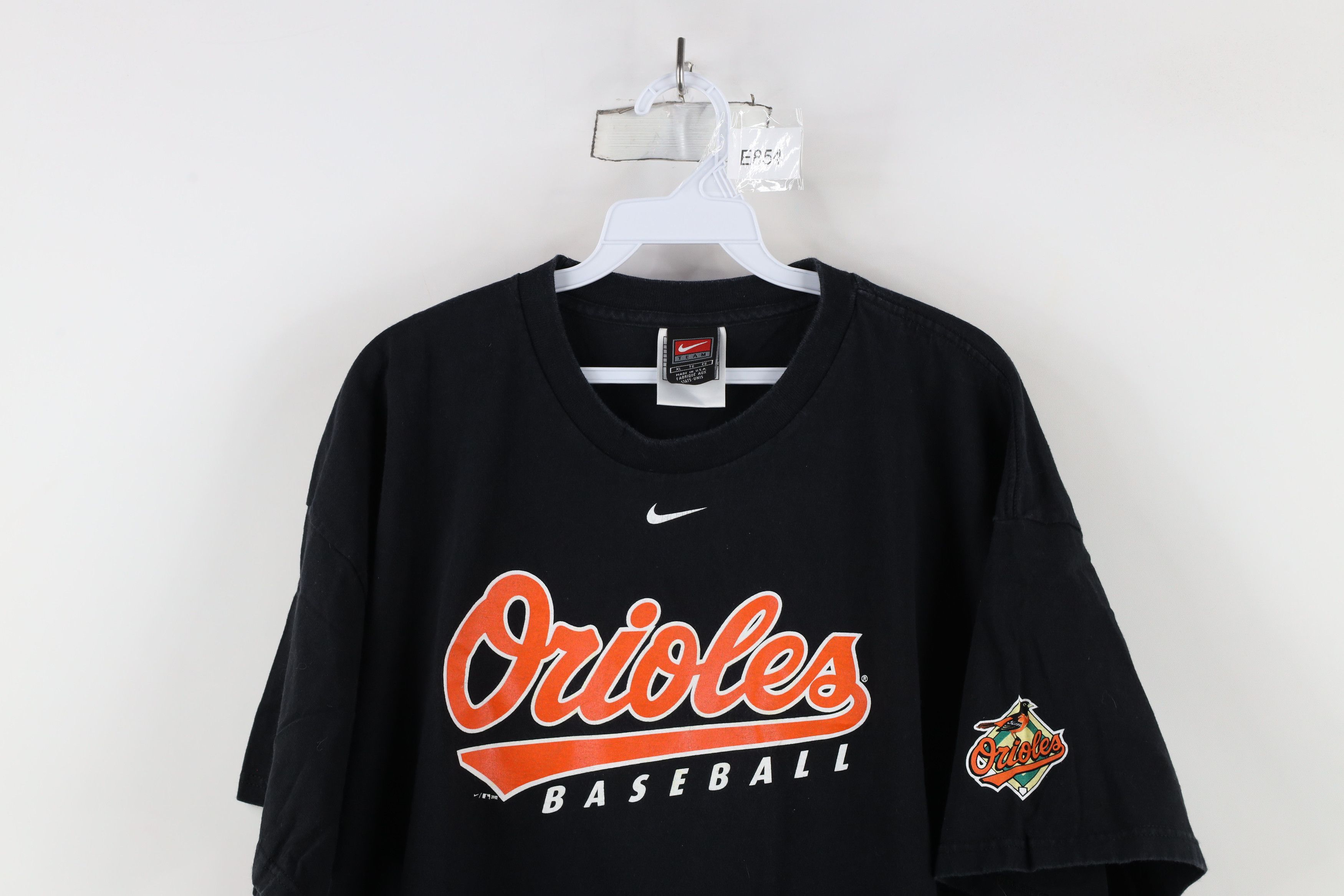 Nike × Vintage Vintage Y2K 2002 Nike Swoosh Baltimore Orioles T-Shirt Size US XL / EU 56 / 4 - 2 Thumbnail