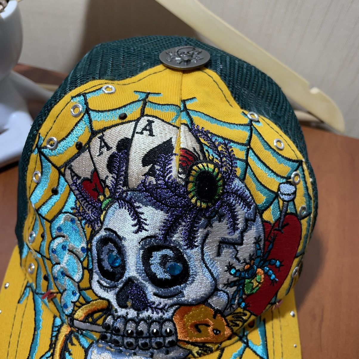 Ed Hardy Ed hardy Japanese streetwear cap Size ONE SIZE - 4 Thumbnail