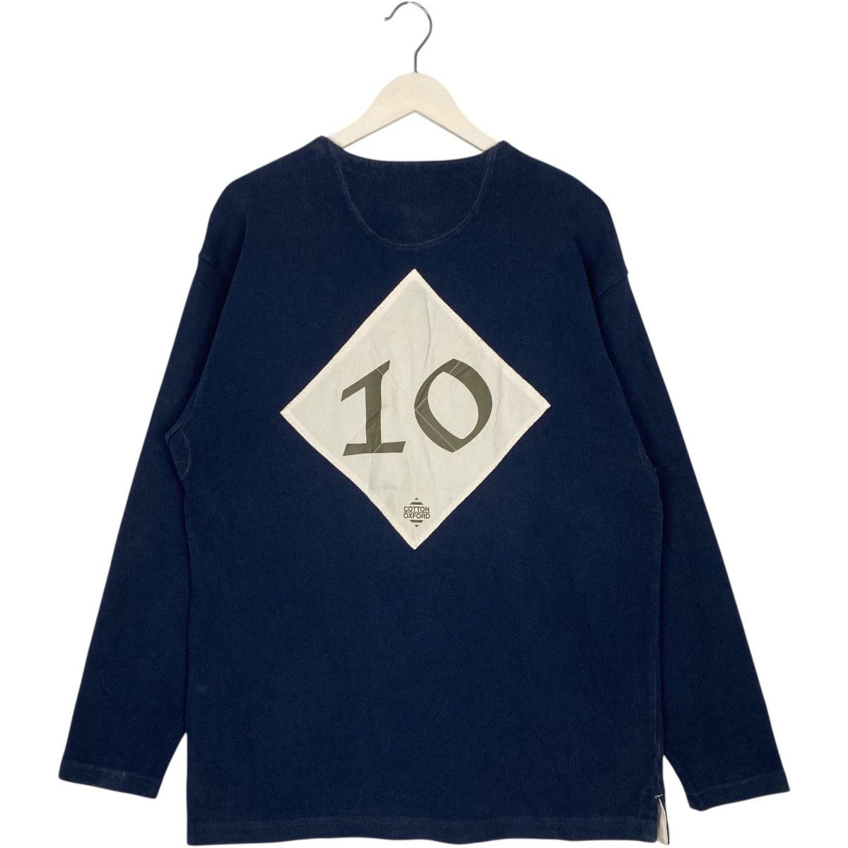 Vintage Vintage Cotton Oxford Made In Japan Pullover Blue Size M Size US M / EU 48-50 / 2 - 6 Thumbnail