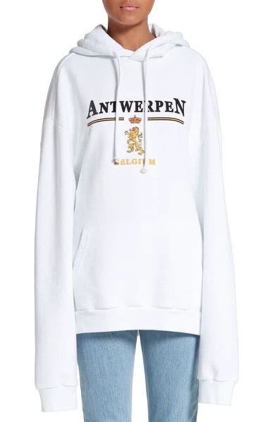 Vetements Vetements Antwerp Patchwork Slogan Zip-up Hoodie Size US M / EU 48-50 / 2 - 9 Thumbnail