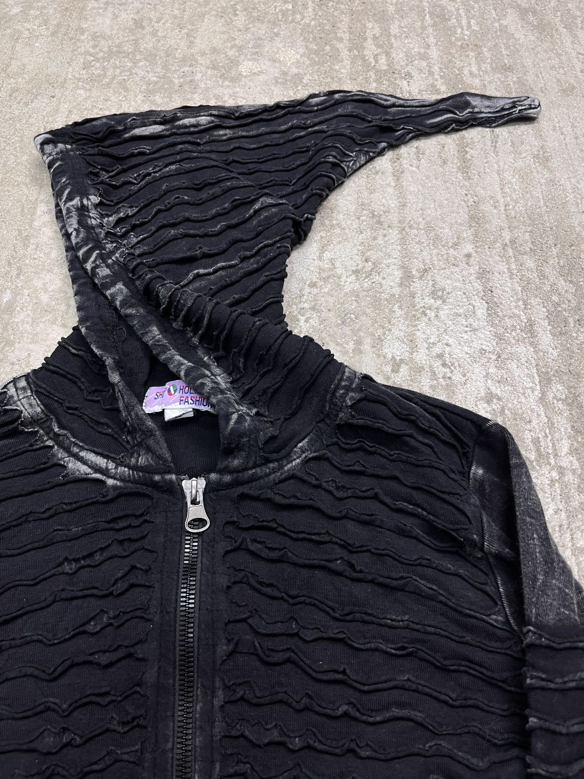Vintage PATCHWORKED Y2K VINTAGE AMAZING HIPPIE RARE HOODIE - 1356 Size M / US 6-8 / IT 42-44 - 4 Thumbnail