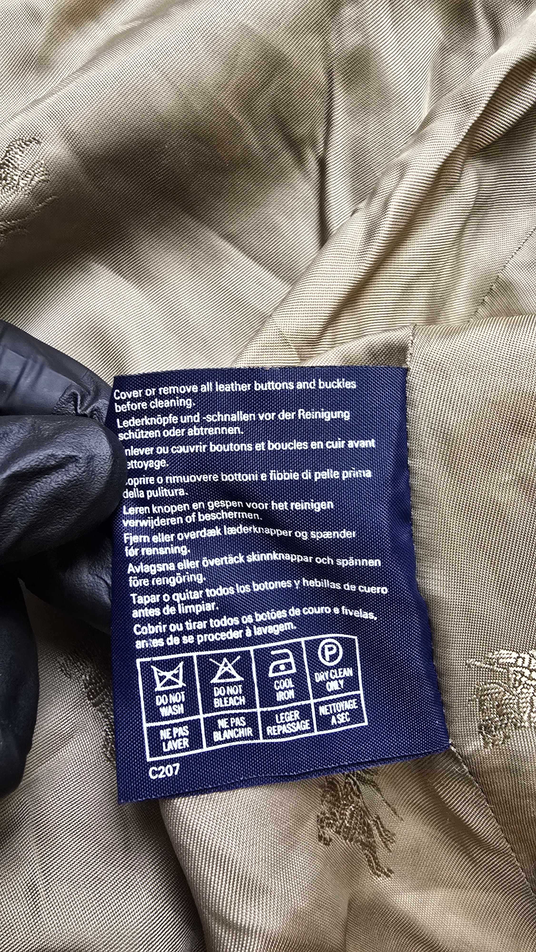 Burberry Vintage Burberrys London Women' Quilted Jacket Trench Coat Size L / US 10 / IT 46 - 23 Thumbnail