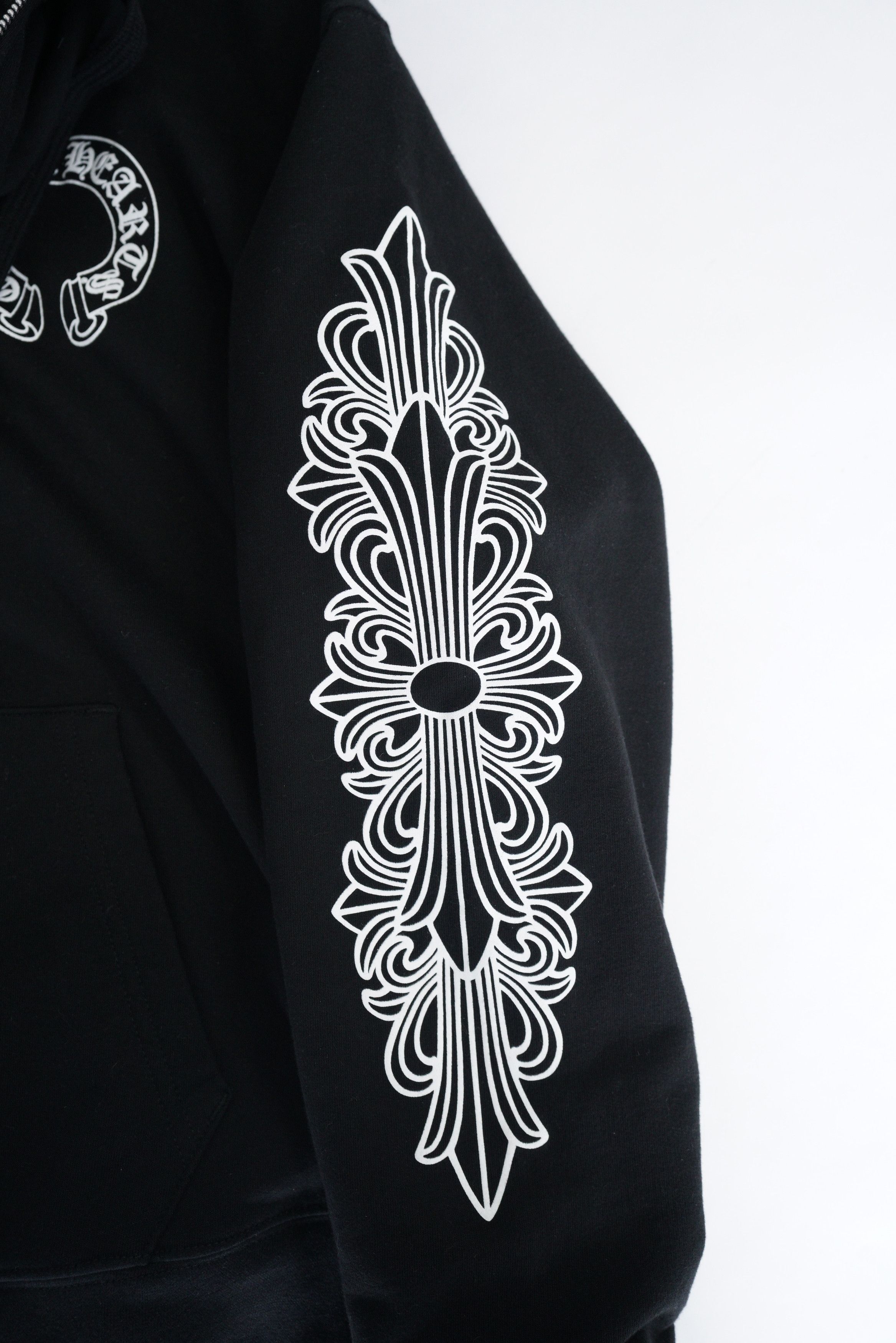 Chrome Hearts Chrome Hearts Thermal Floral Horseshoe Zip Up Size US XL / EU 56 / 4 - 10 Thumbnail