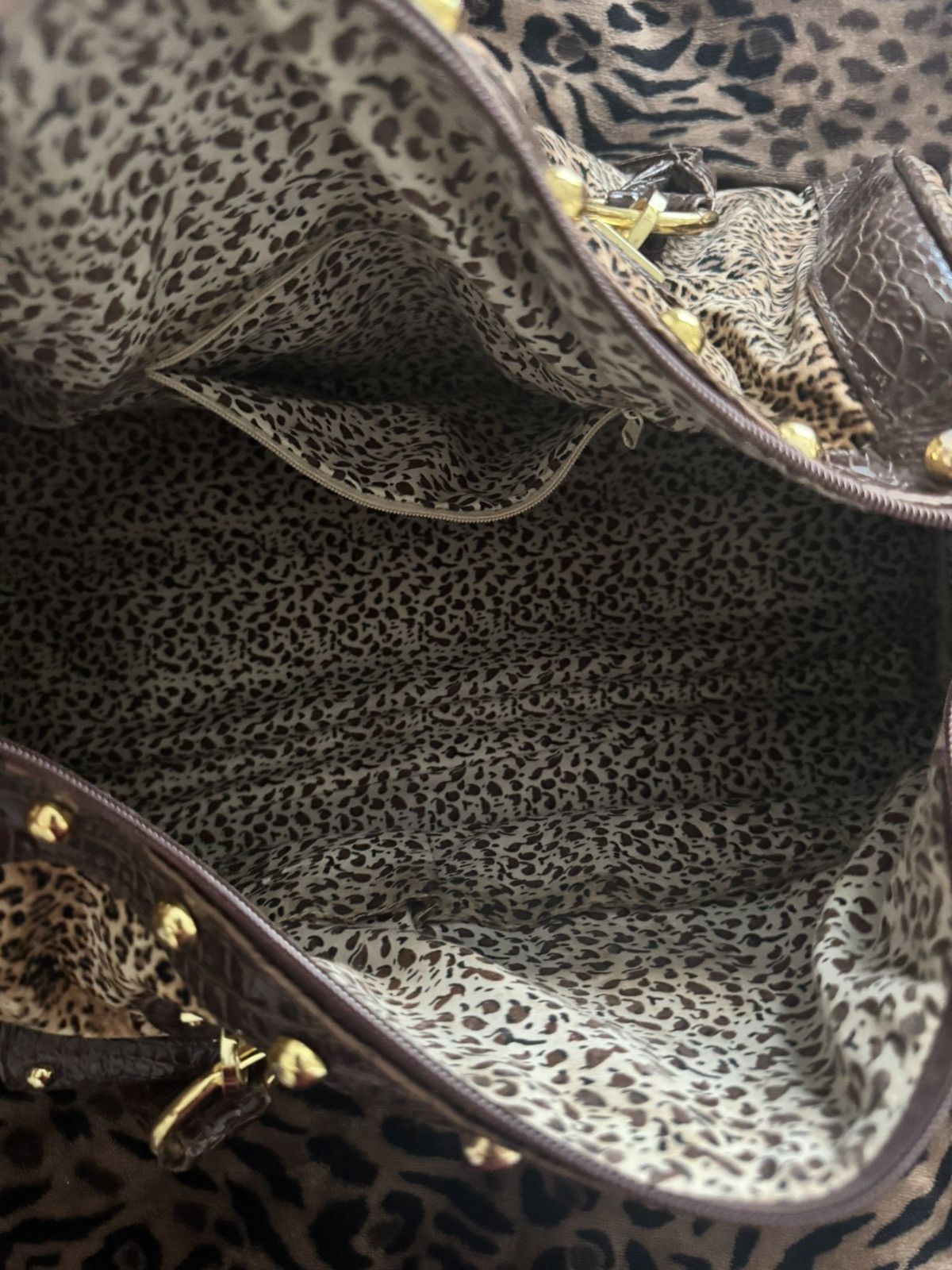 Dolce & Gabbana Dolce and Gabbana Cheetah Print Duffle Size ONE SIZE - 10 Thumbnail