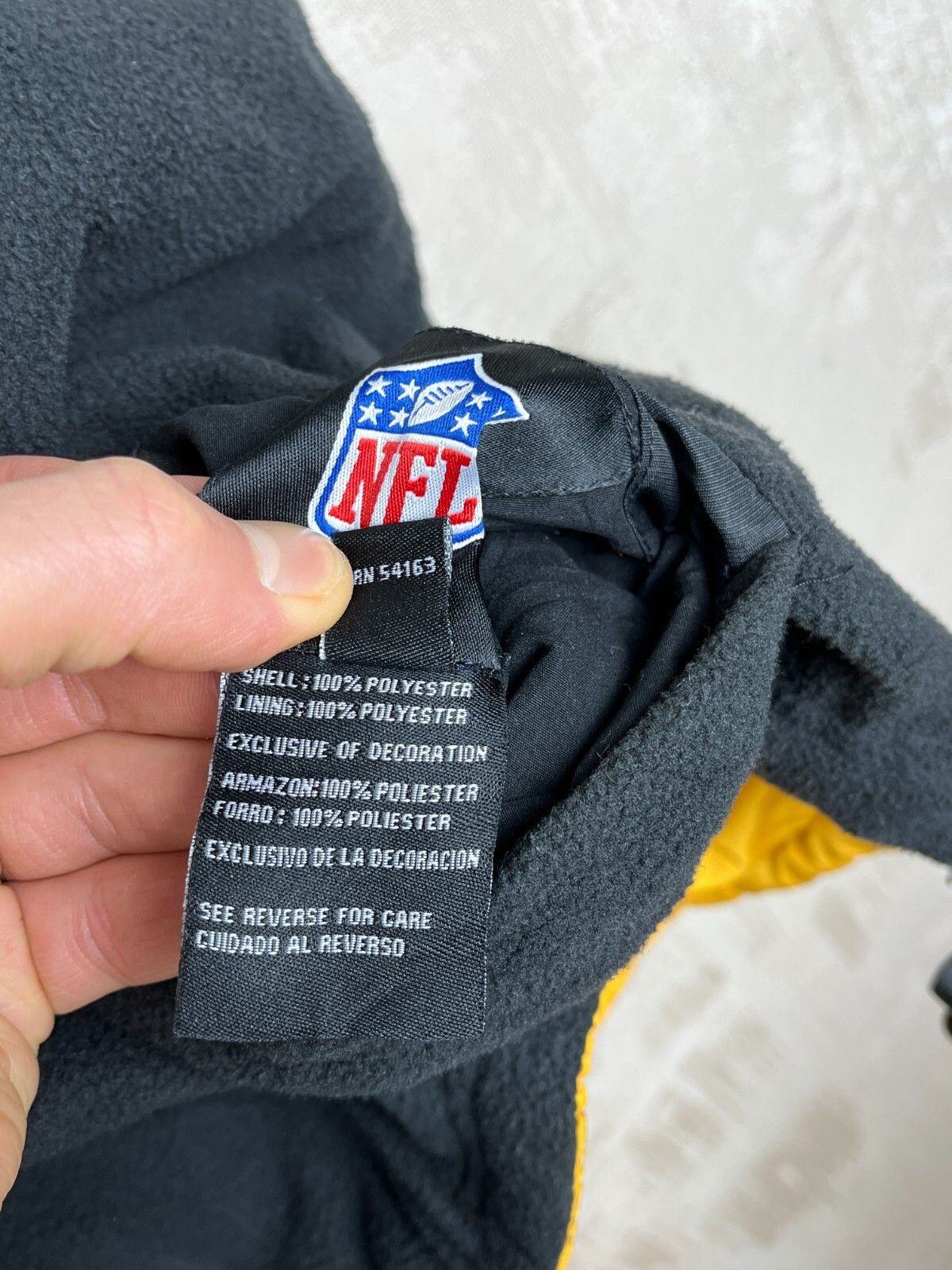 NFL Pittsburgh Steelers NFL Vintage Reversible Fleece Vest Size US XL / EU 56 / 4 - 9 Thumbnail