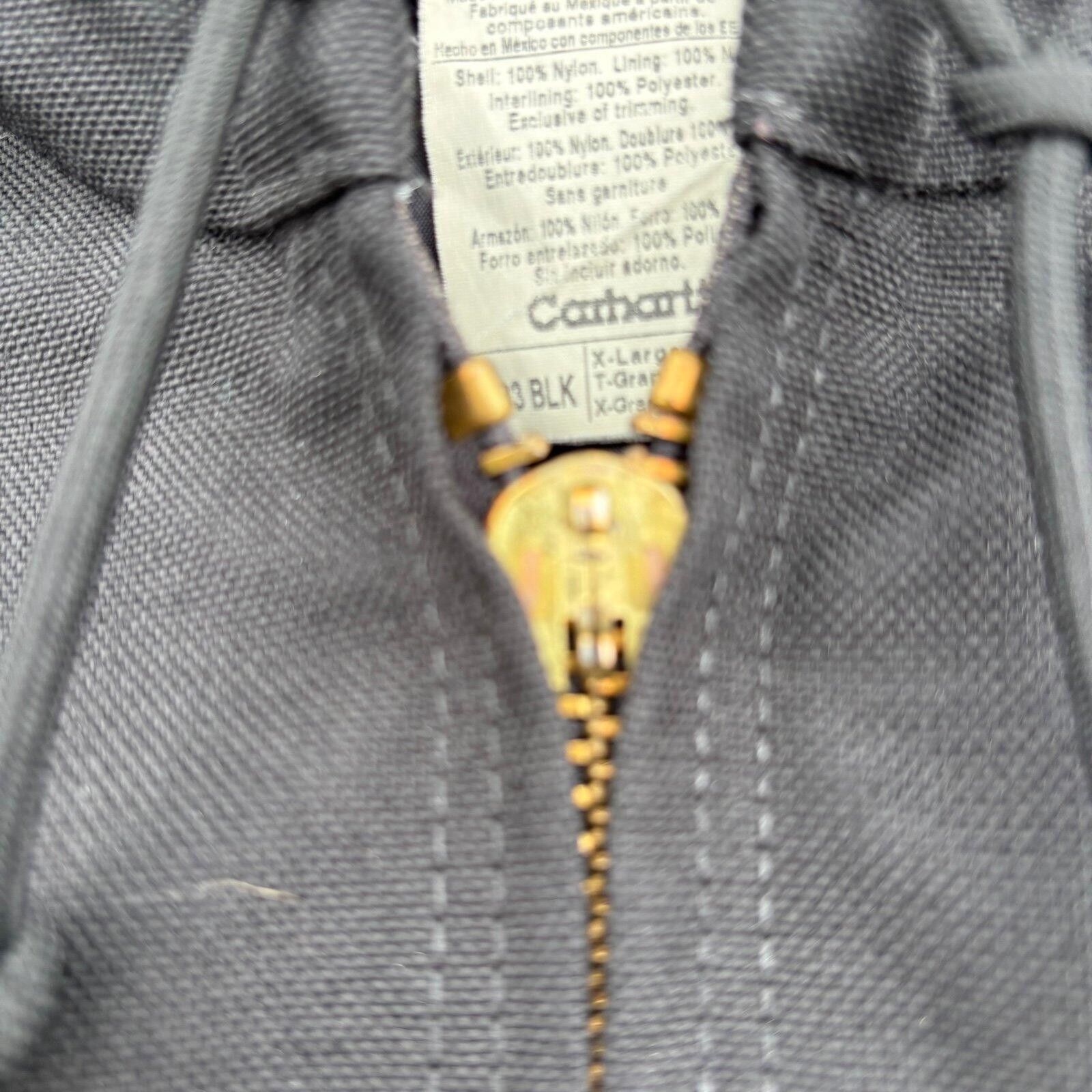 Carhartt Vintage black Carhartt jacket Size US XL / EU 56 / 4 - 7 Thumbnail