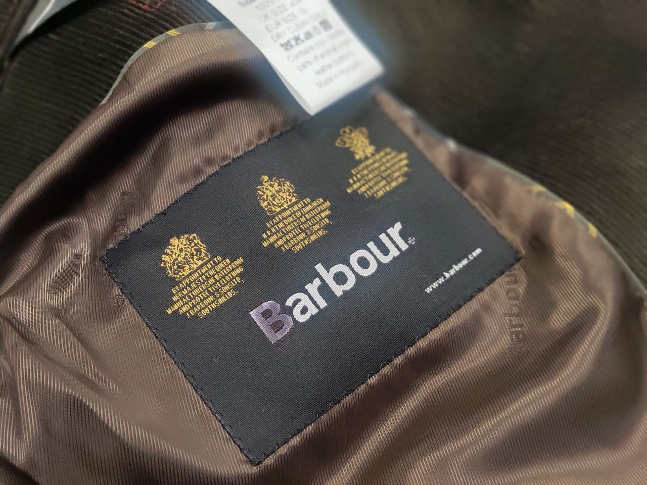 Barbour Barbour Dark green corduroy men's two buttons Blazer jacket Size US M / EU 48-50 / 2 - 18 Thumbnail