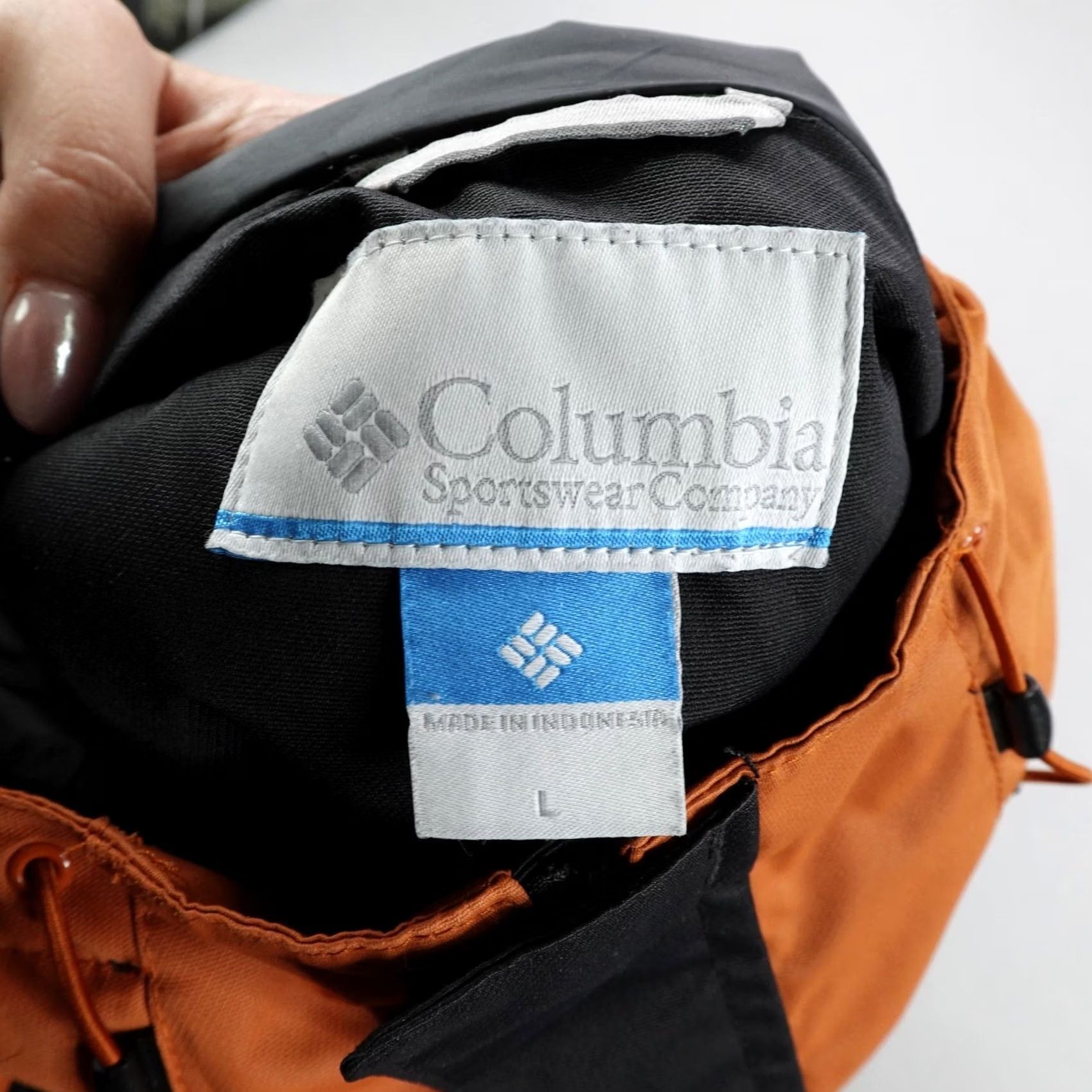 Vintage Columbia Mens Large Black Jacket Tipton Peak II Insulated Omni Heat Warm Copper Size US L / EU 52-54 / 3 - 7 Thumbnail