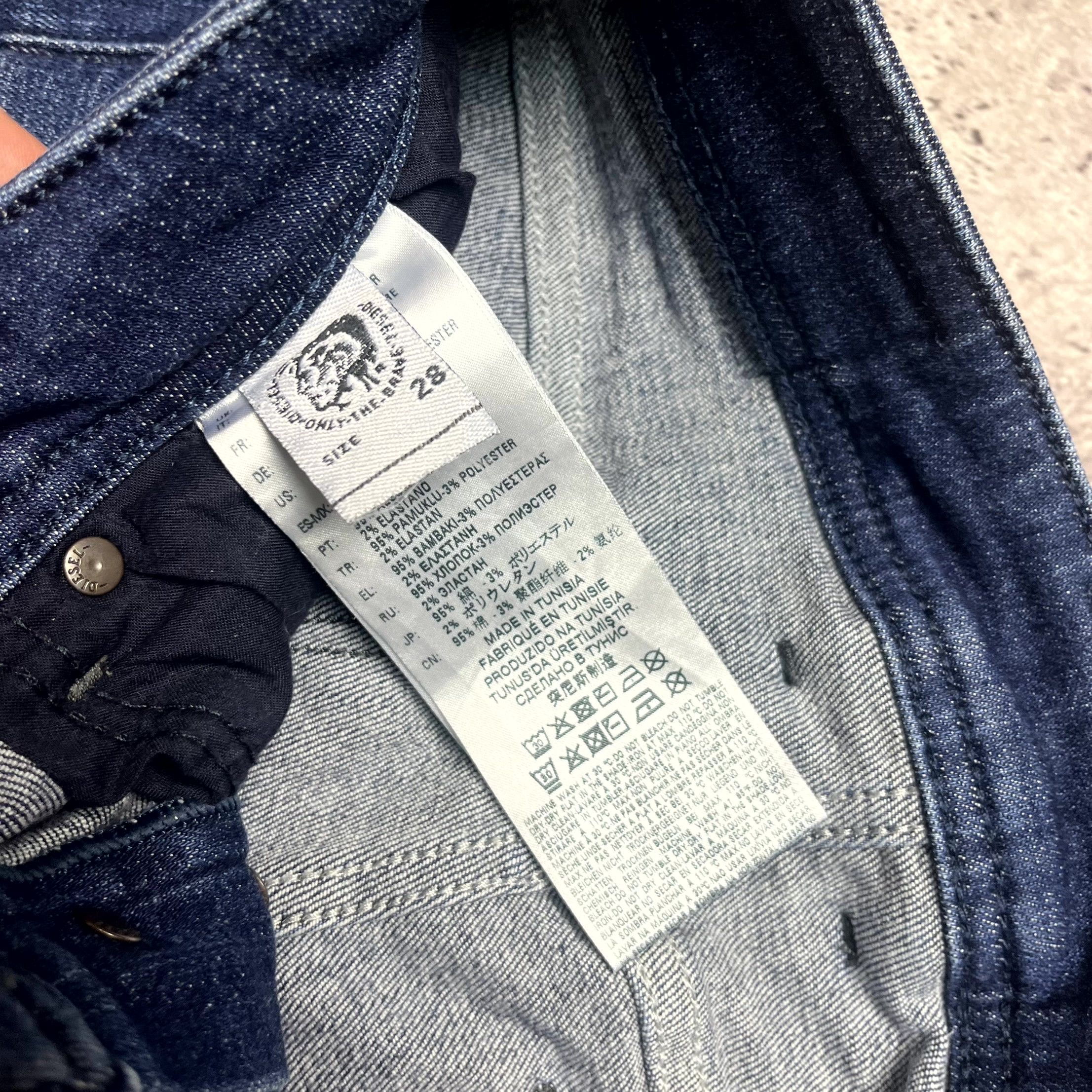 Diesel Diesel Skinny Slim Blue Jeans Size 28 Size US 28 / EU 44 - 6 Thumbnail