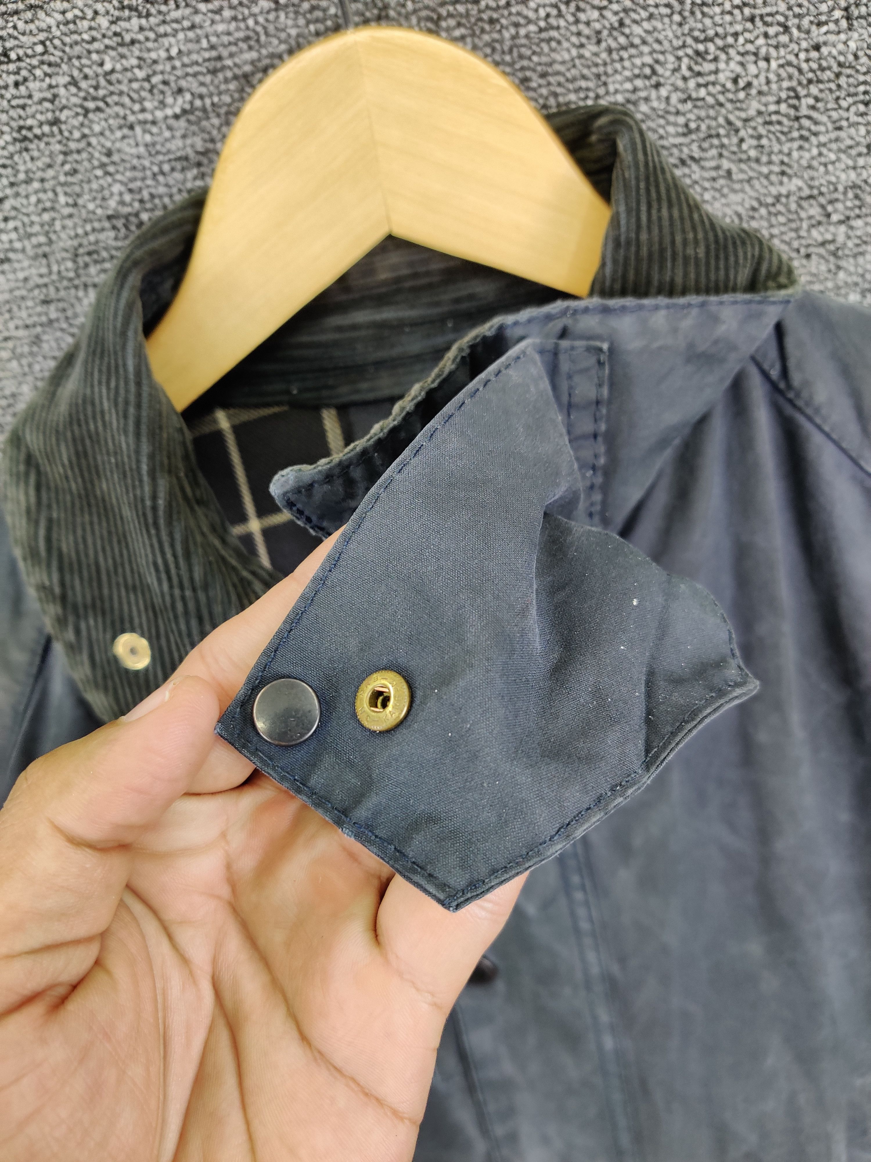 Barbour Vintage Thrashed Barbour Care Bedale Waxed Jacket Size US L / EU 52-54 / 3 - 12 Thumbnail