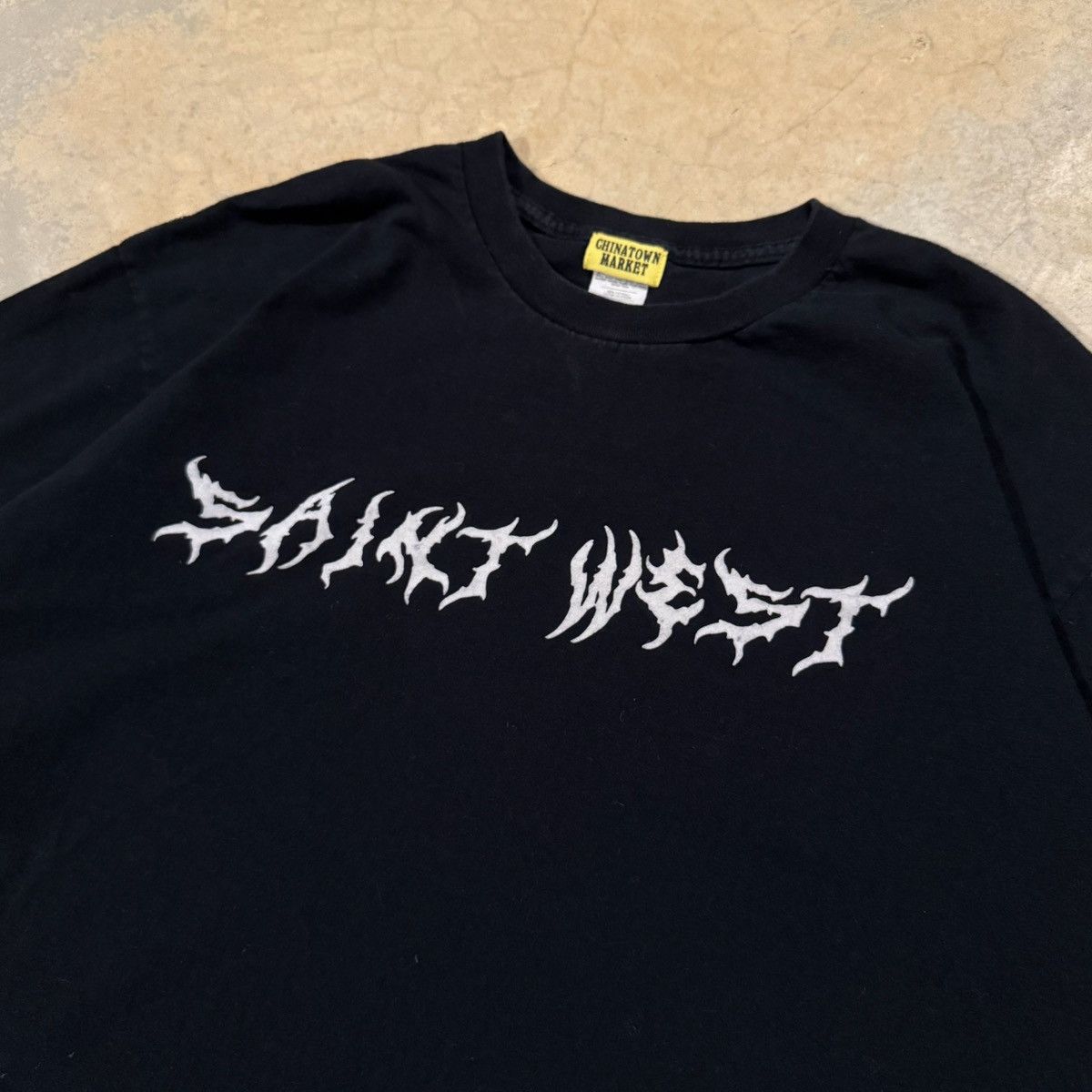 Market Chinatown Market x Yeezy “Saint West” Kanye Rap Tee Size US XL / EU 56 / 4 - 3 Thumbnail