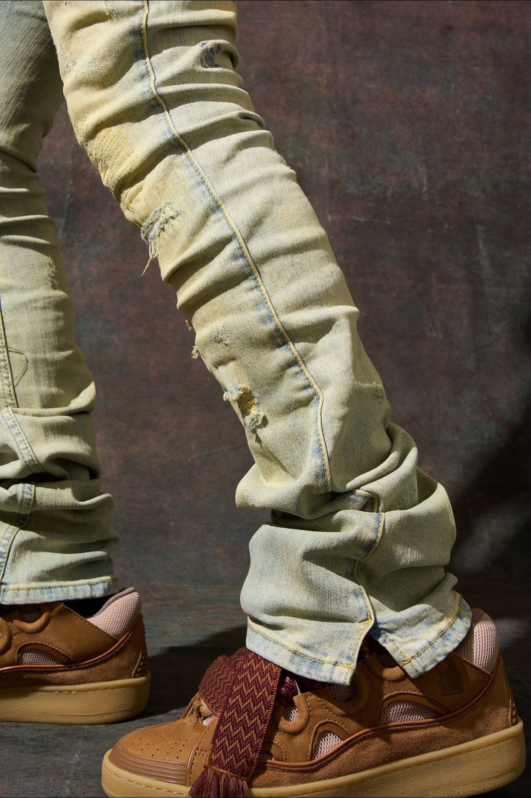 SERENEDE SERENEDE “TIERRA” Stacked Jeans 32 Size US 32 / EU 48 - 6 Thumbnail