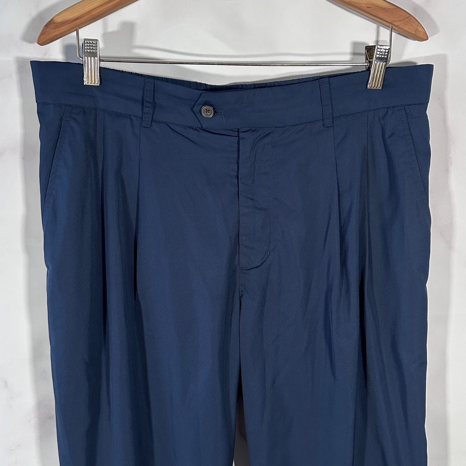 Kith Navy Pleated Kyson Pant Size US 36 / EU 52 - 3 Thumbnail