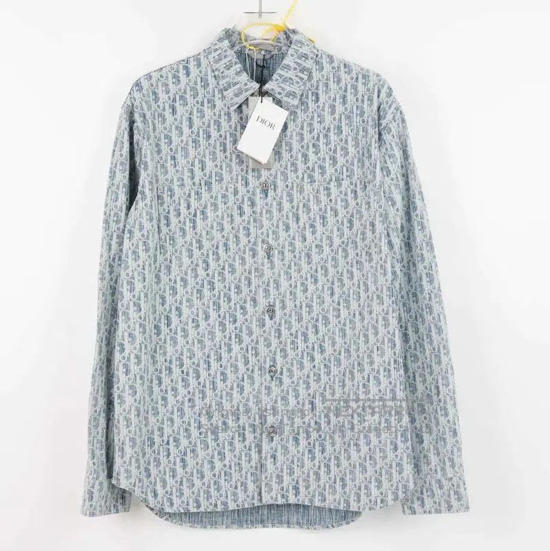 Dior Dior Blue Cotton Women's Shirt . Size M / US 6-8 / IT 42-44 - 3 Thumbnail