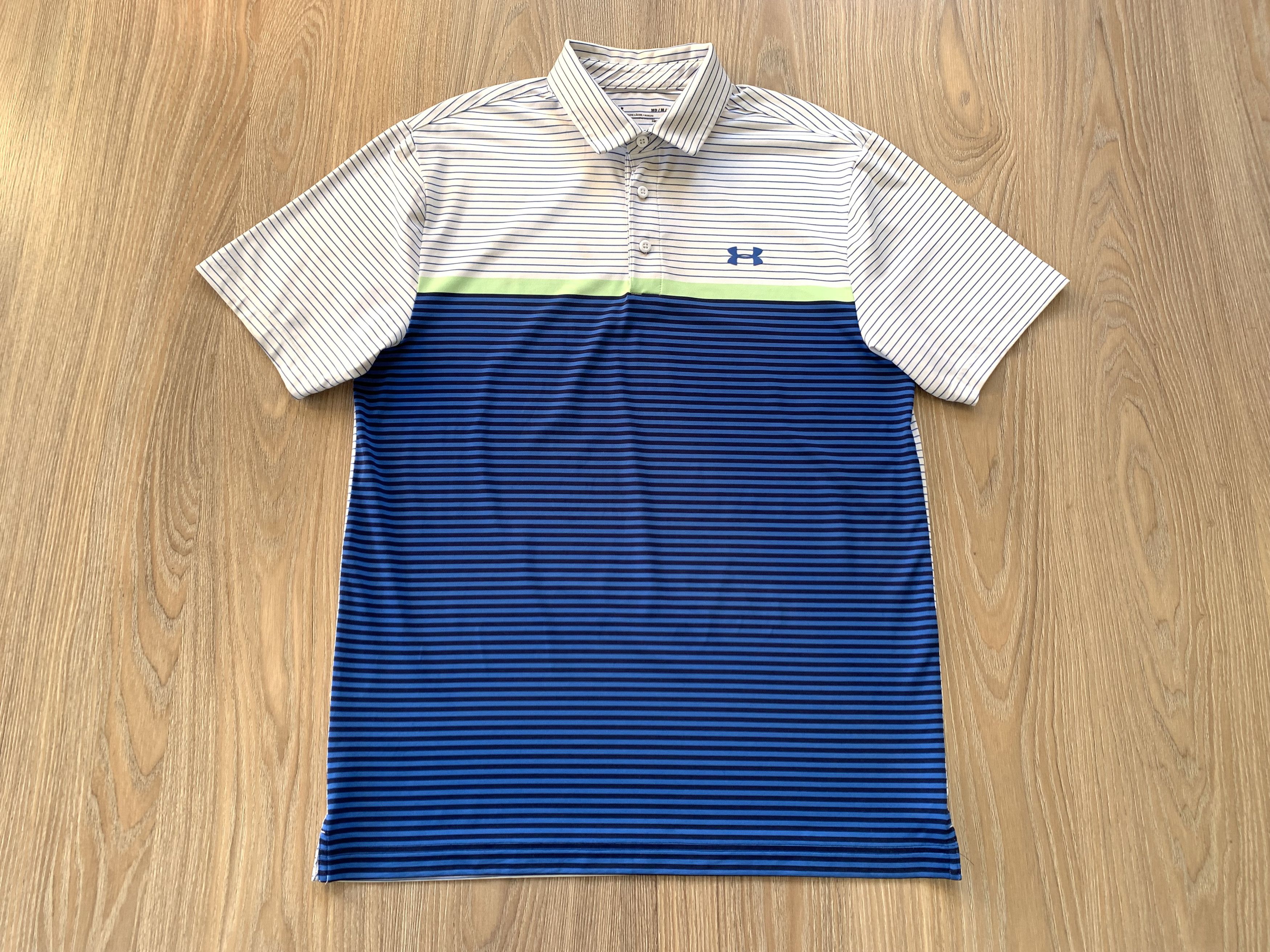Under Armour Under Armour Stripe Sport Polo T-Shirt Size US M / EU 48-50 / 2 - 2 Thumbnail