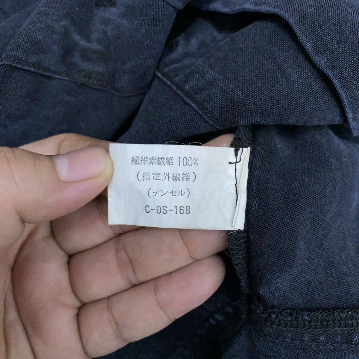 Le Grande Bleu (L.G.B.) MICHEL KLEIN ASYMMETRICAL CHINESE BUTTON LINEN JACKET BLACK Size M / US 6-8 / IT 42-44 - 11 Thumbnail