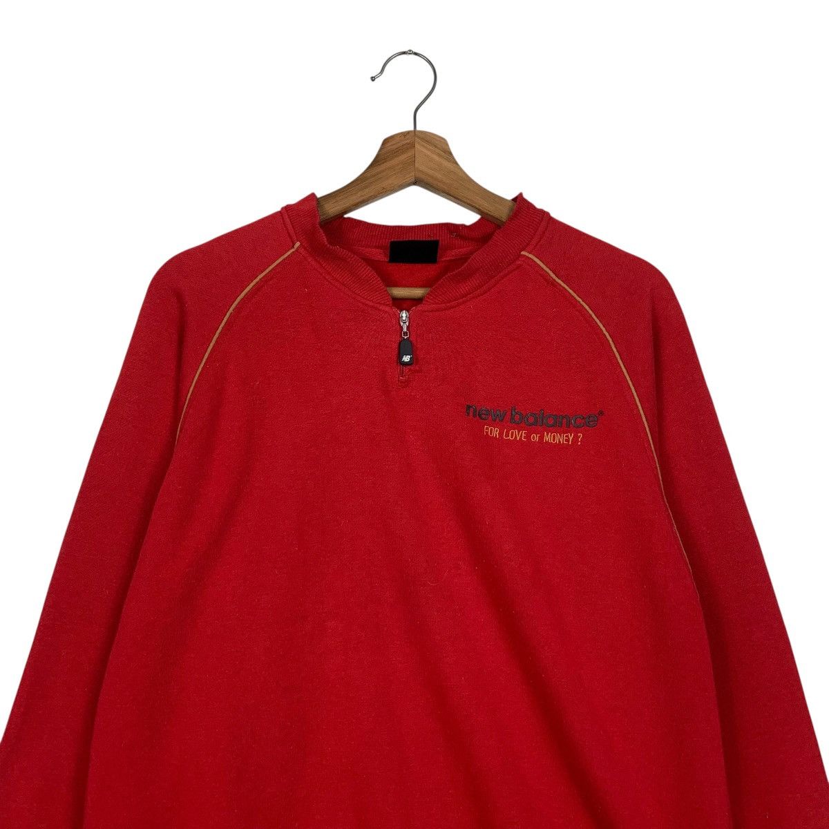 New Balance NEW BALANCE Embroidery Small Logo Sweatshirt #3603-C165 Size US M / EU 48-50 / 2 - 2 Thumbnail