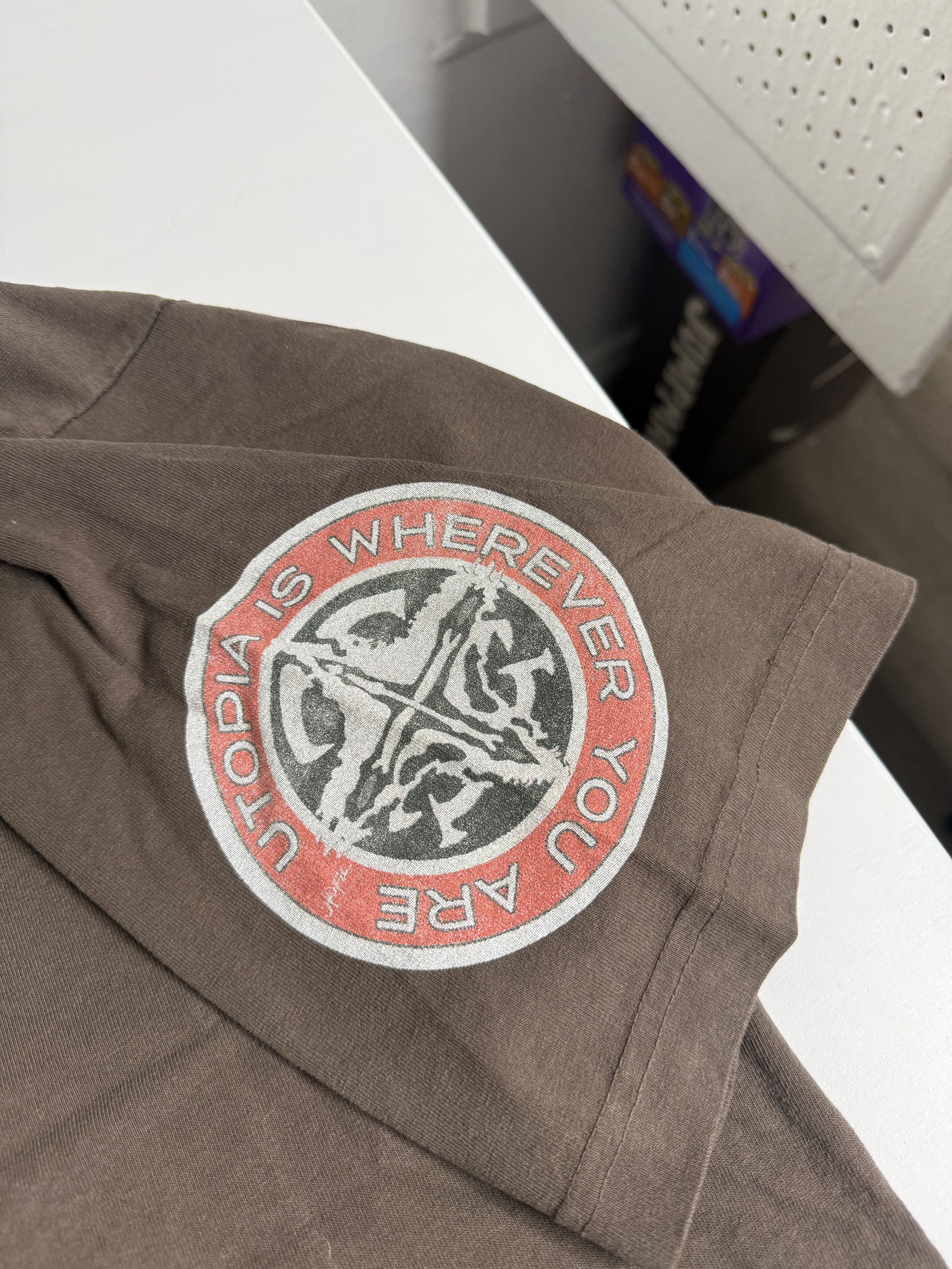 Travis Scott Travis Scott Utopia VIP Live Tee "Brown" Size US XL / EU 56 / 4 - 6 Thumbnail