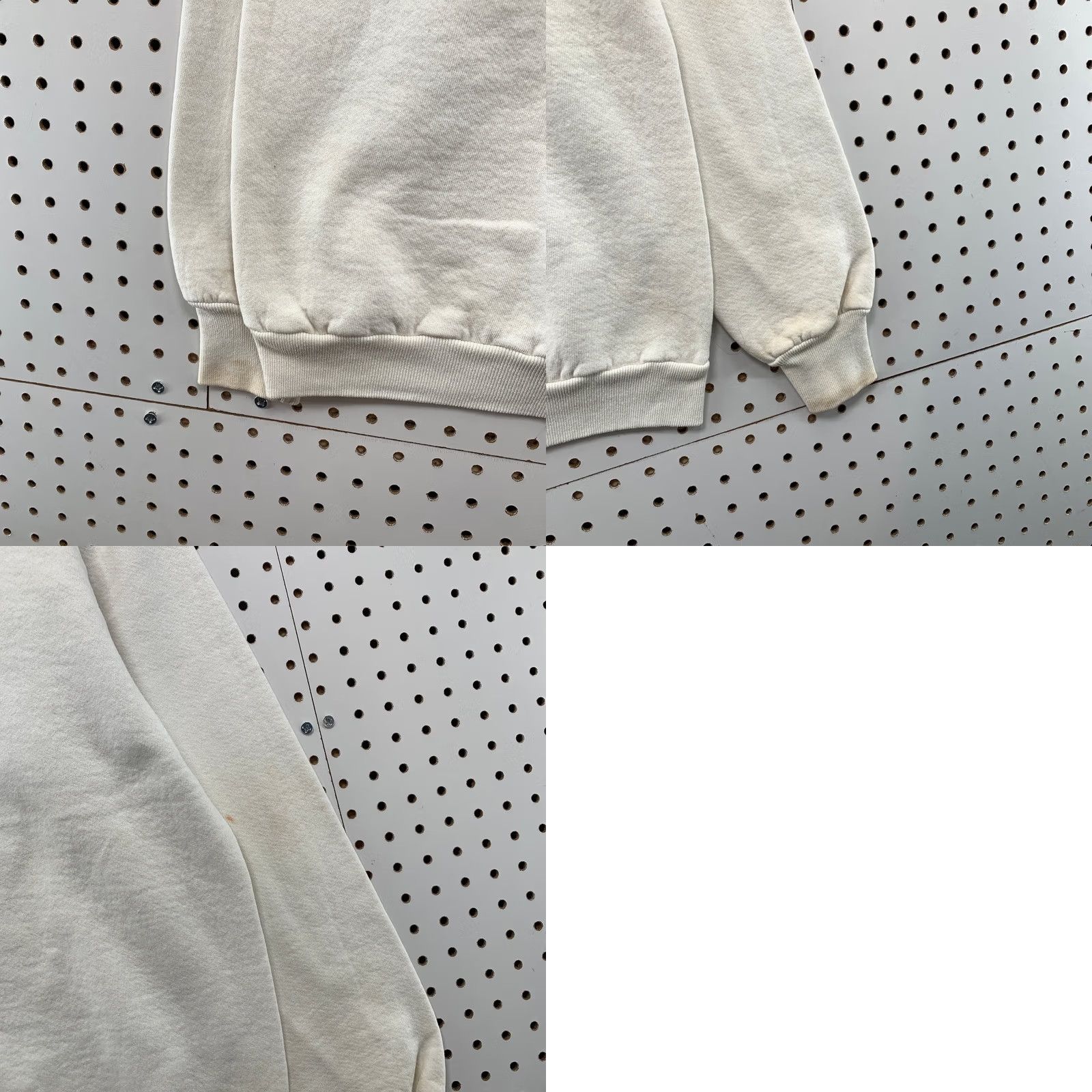 Jerzees VINTAGE Ausar Sweatshirt Mens XL White Nike Shirt Size US XL / EU 56 / 4 - 10 Thumbnail