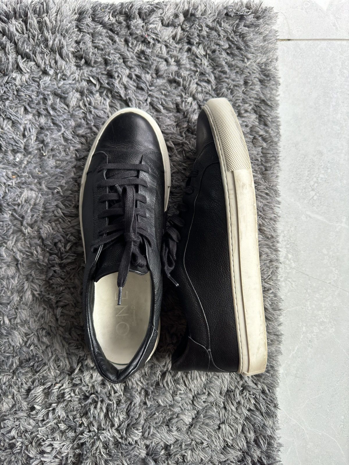Massimo Dutti Massimo Dutti leather classic sneakers lace up Size US 10 / EU 43 - 3 Thumbnail