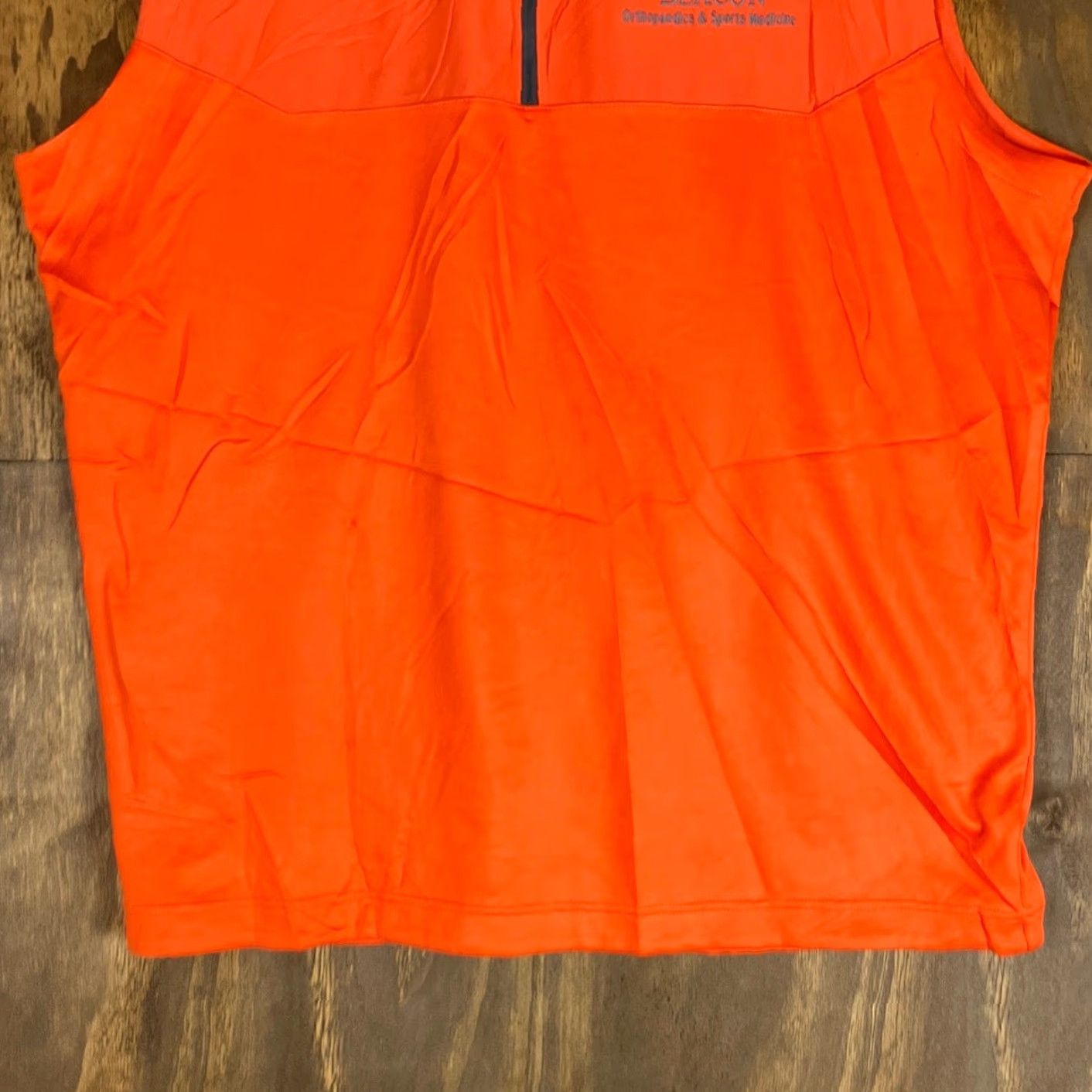 Nike Nike Golf Vest Mens Orange Beacon Dry Fit Tour Performance XL Stretch Sleeveless Polo? Size US XL / EU 56 / 4 - 3 Thumbnail